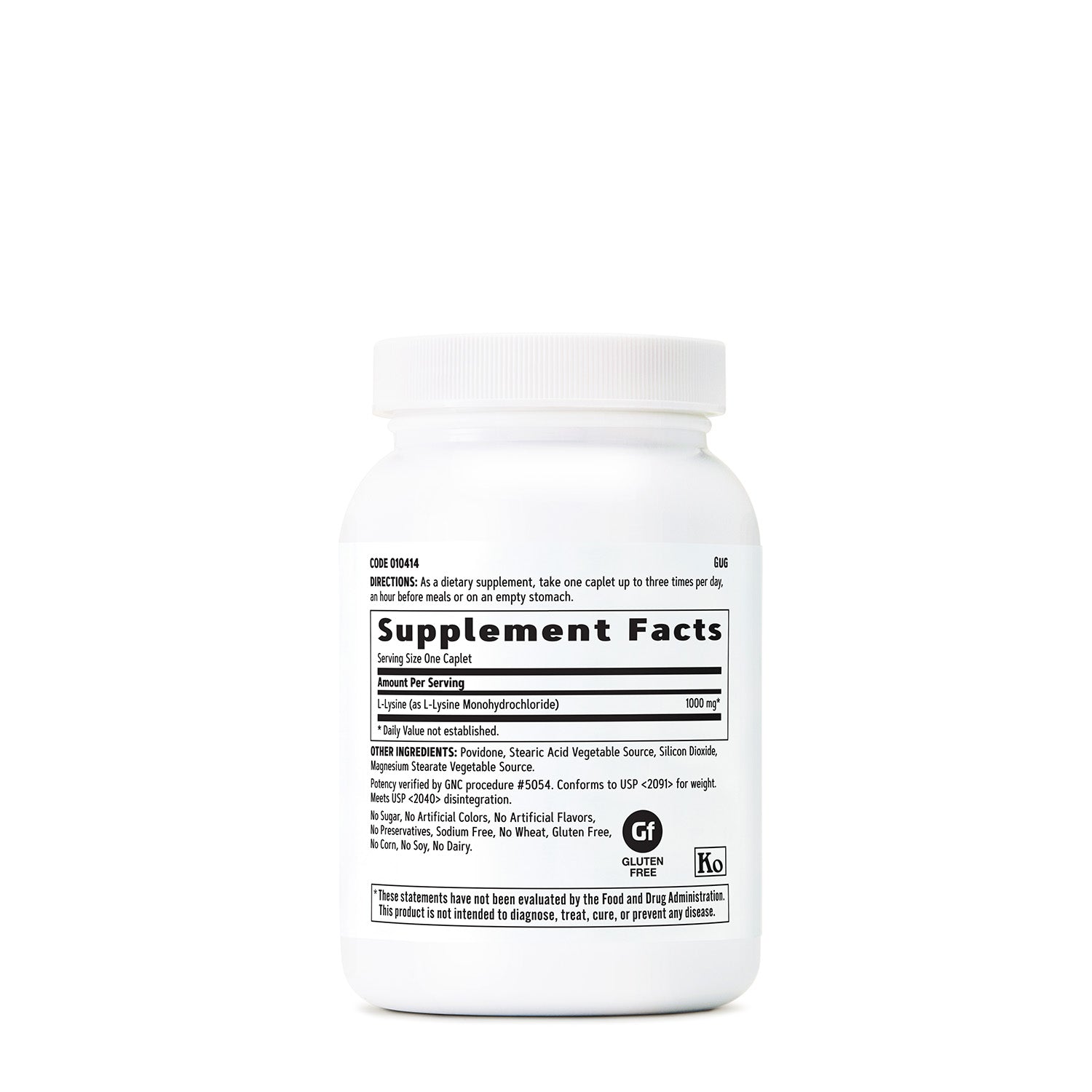 GNC L-Lysine 1000 mg