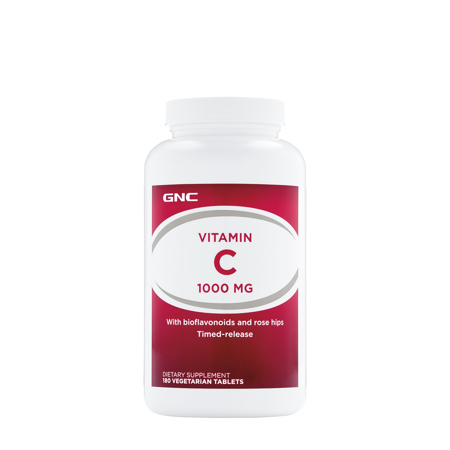GNC Vitamin C 1000 mg with Bioflavonoids and Rose Hips Time-Release