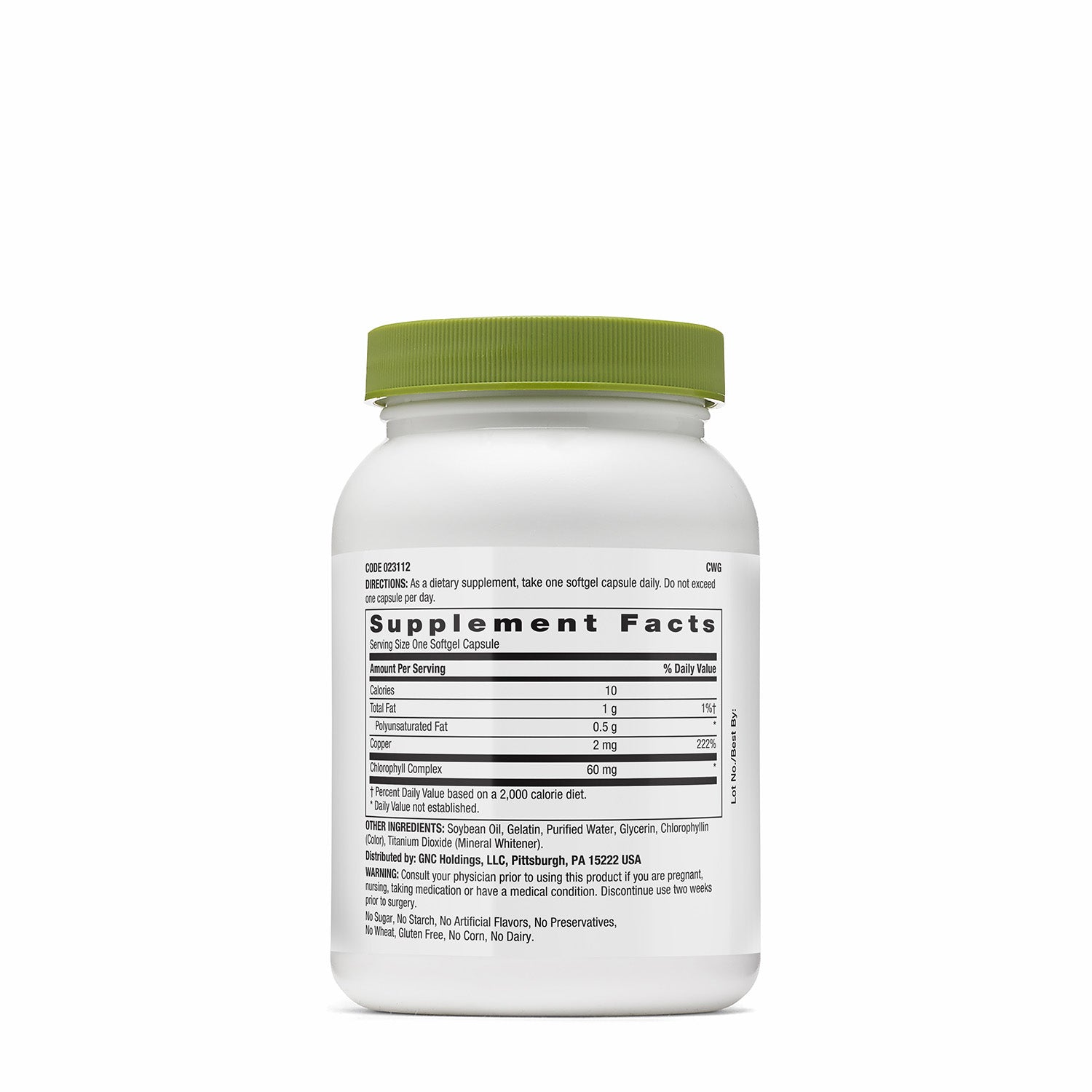 GNC SuperFoods Triple Chlorophyll