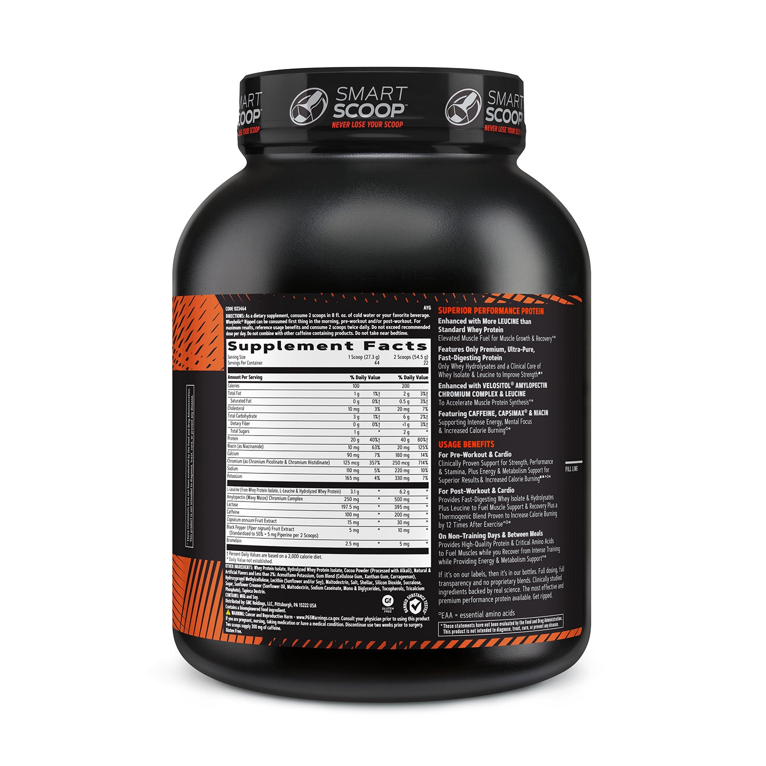 GNC AMP® Wheybolic™ Ripped