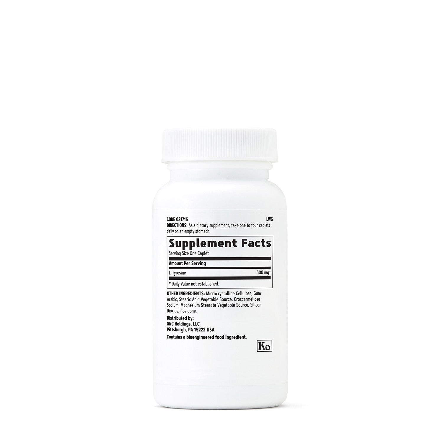 GNC L-Tyrosine 500 mg