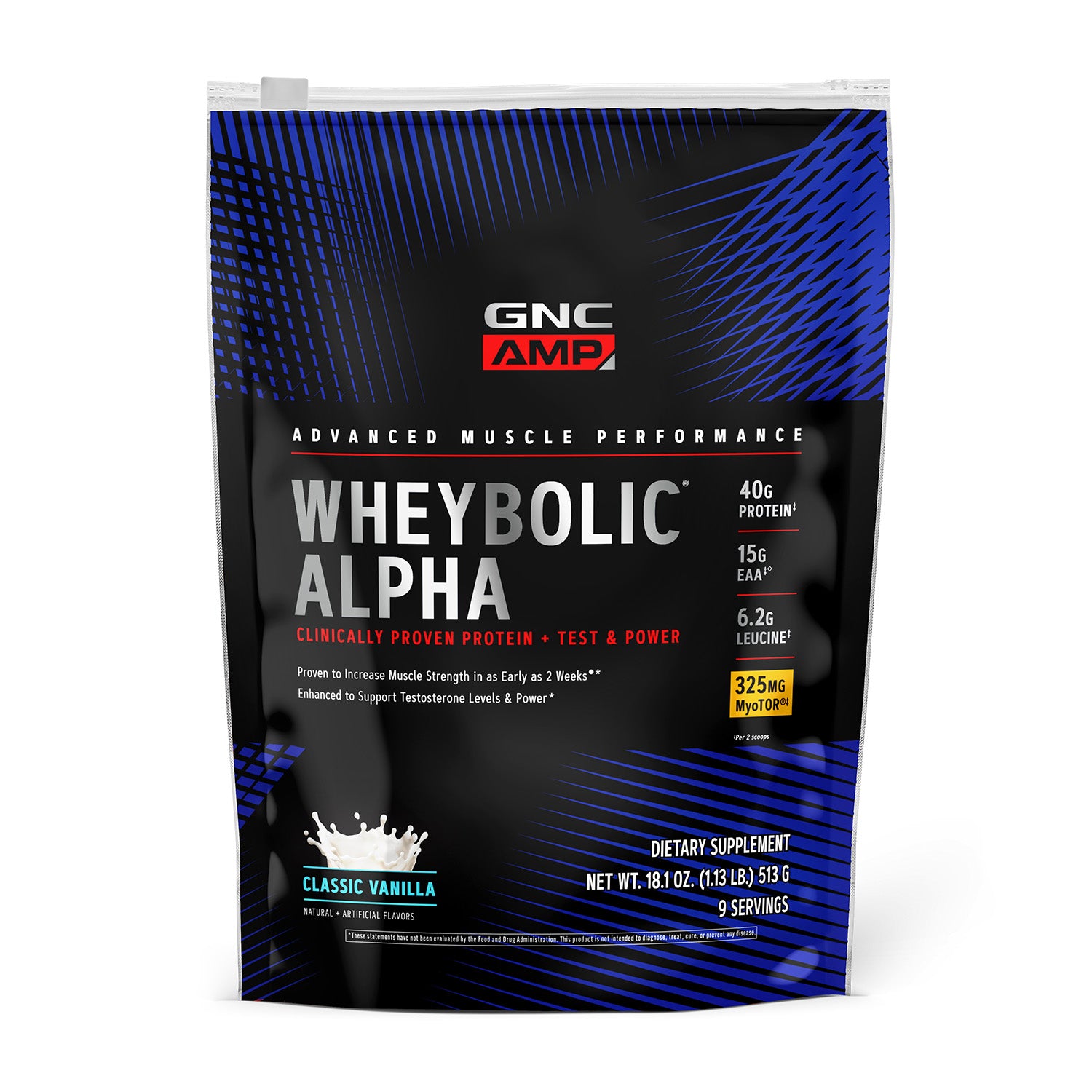 GNC AMP® Wheybolic™ Alpha with MyoTOR®