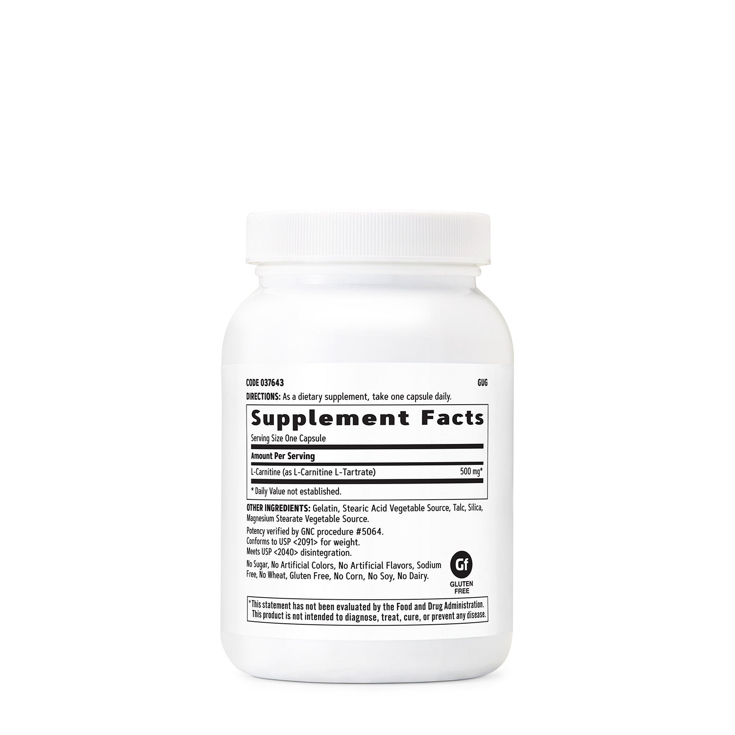 GNC L-Carnitine 500 mg