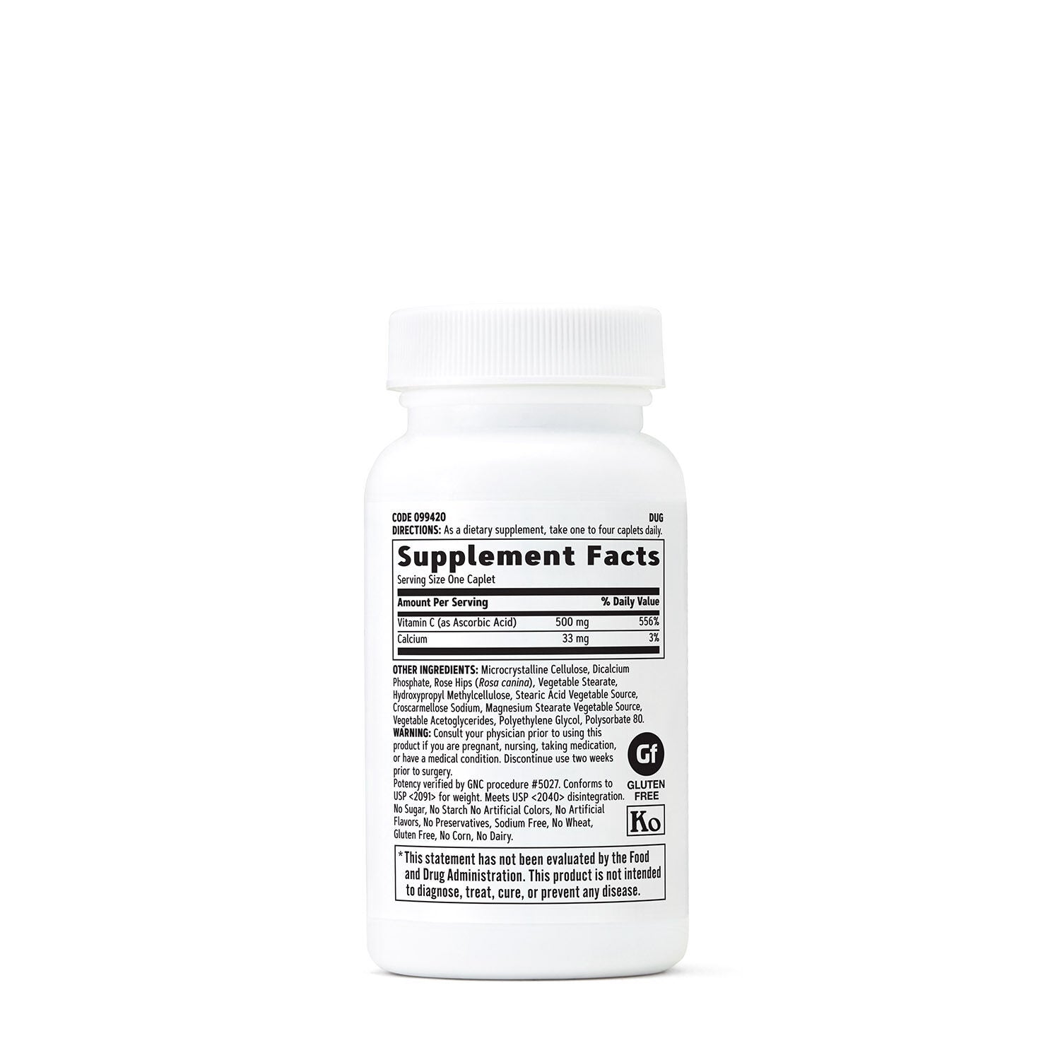 GNC Vitamin C 500 mg