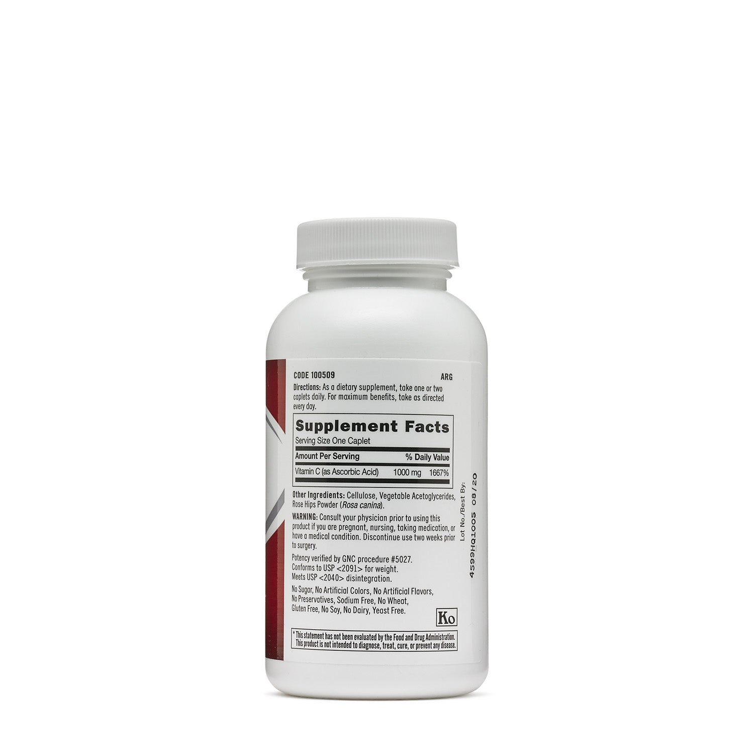 GNC Vitamin C 1000 mg with Rose Hips