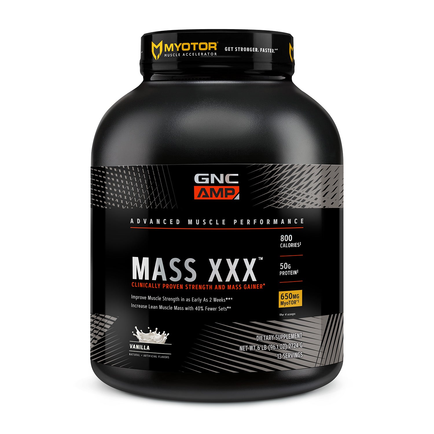 GNC AMP® Mass XXX™ with MyoTOR®