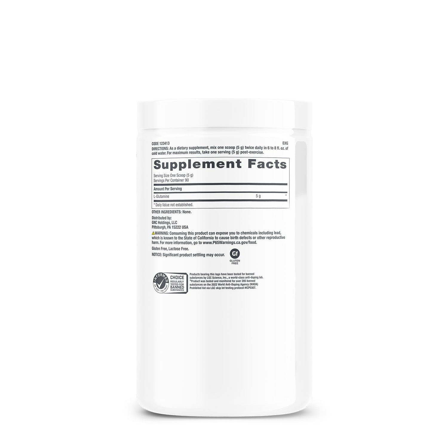 GNC Pro Performance® L-Glutamine 5000 mg