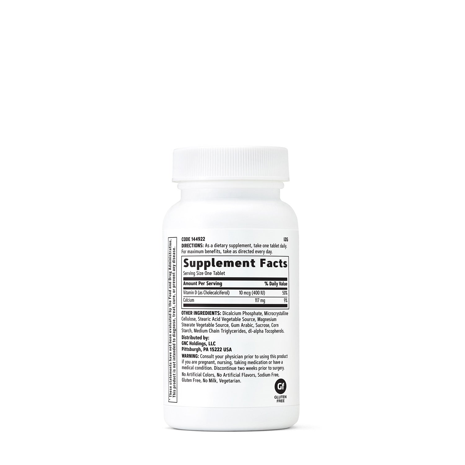 GNC Vitamin D-3 400 IU