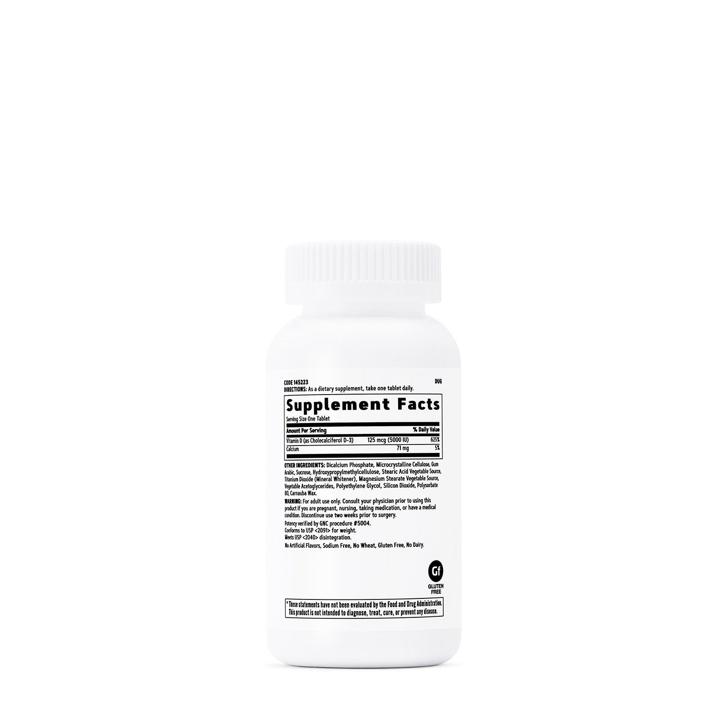 GNC Vitamin D-3 5000 IU