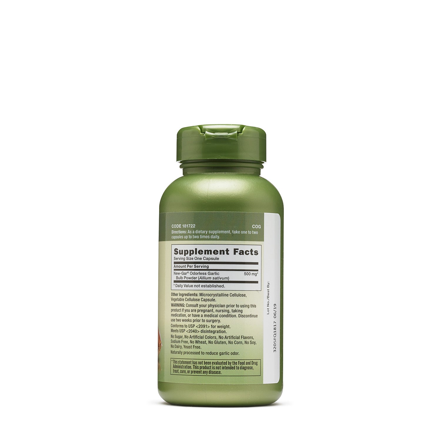 GNC Herbal Plus® Odorless Garlic 500 mg