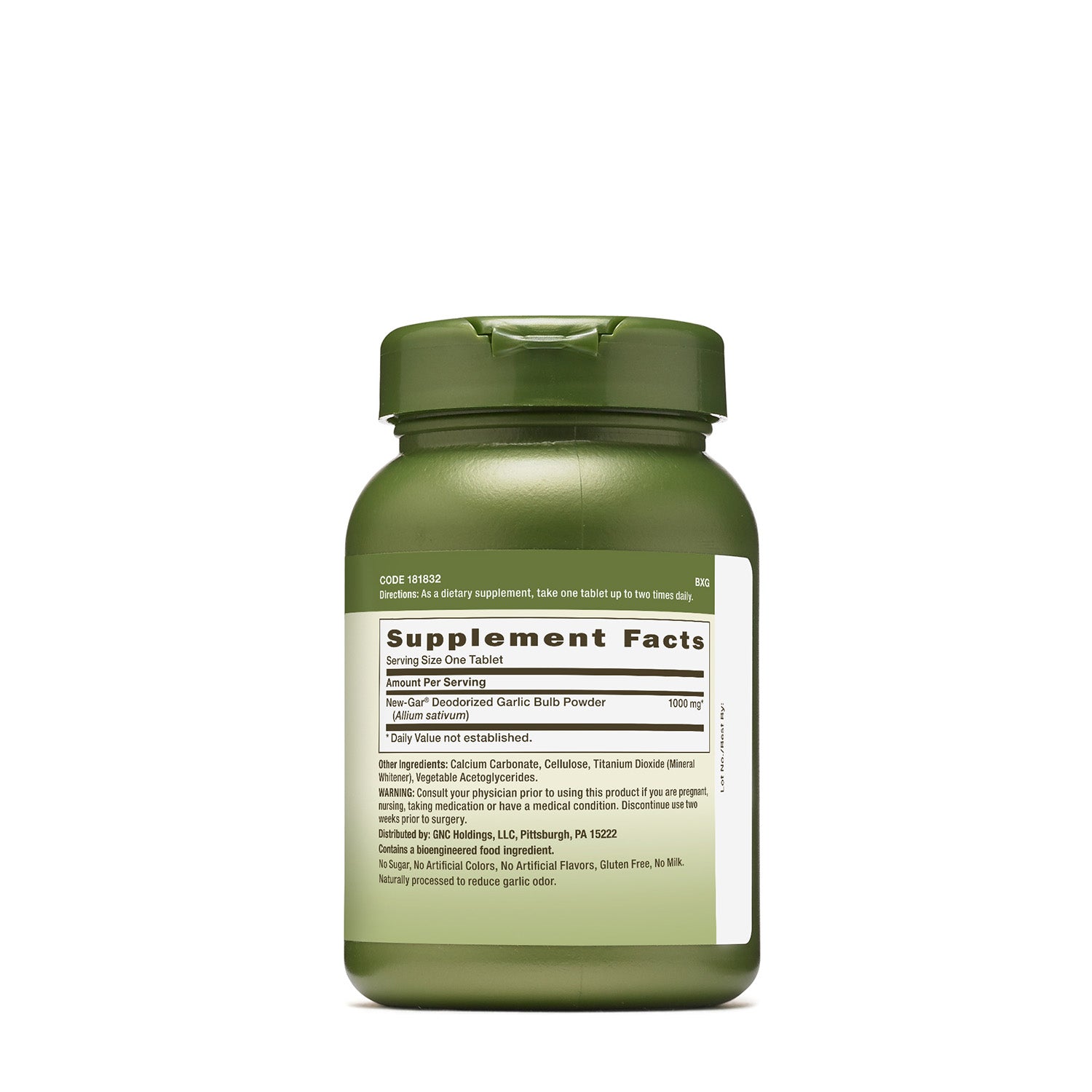 GNC Herbal Plus® Odorless Garlic 1000 mg