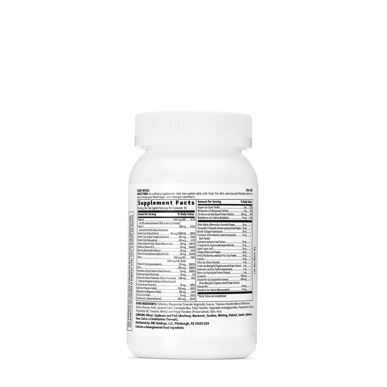 GNC Women's Multivitamin Diabetic Support