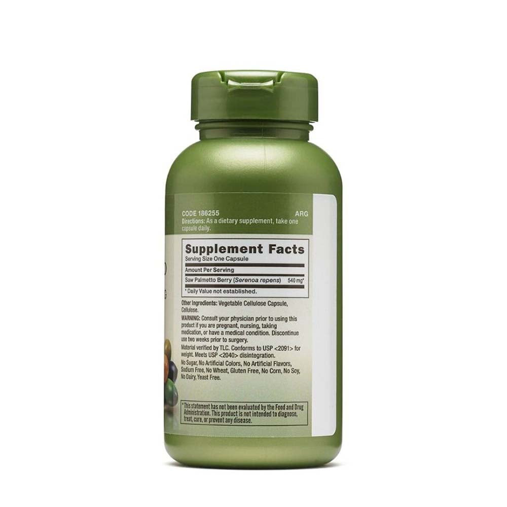 GNC Herbal Plus® Saw Palmetto Berries 540 mg