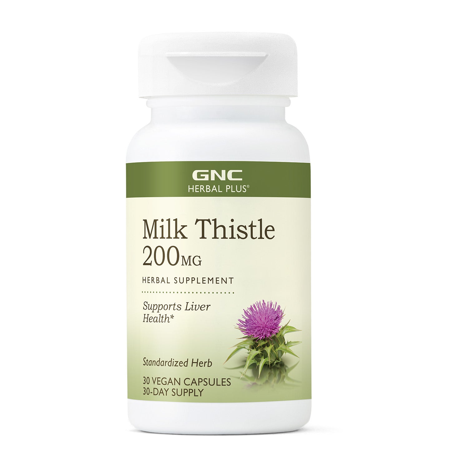 GNC Herbal Plus® Milk Thistle 200 mg