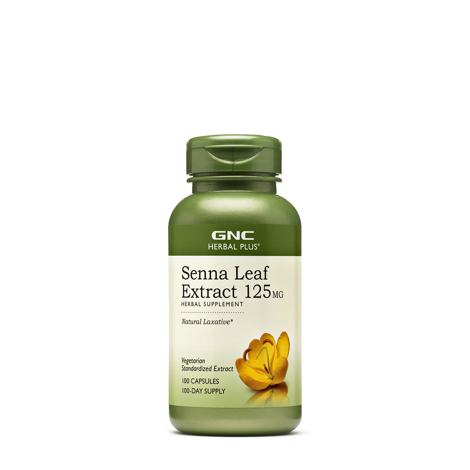 GNC Herbal Plus® Senna Leaf Extract 125 mg