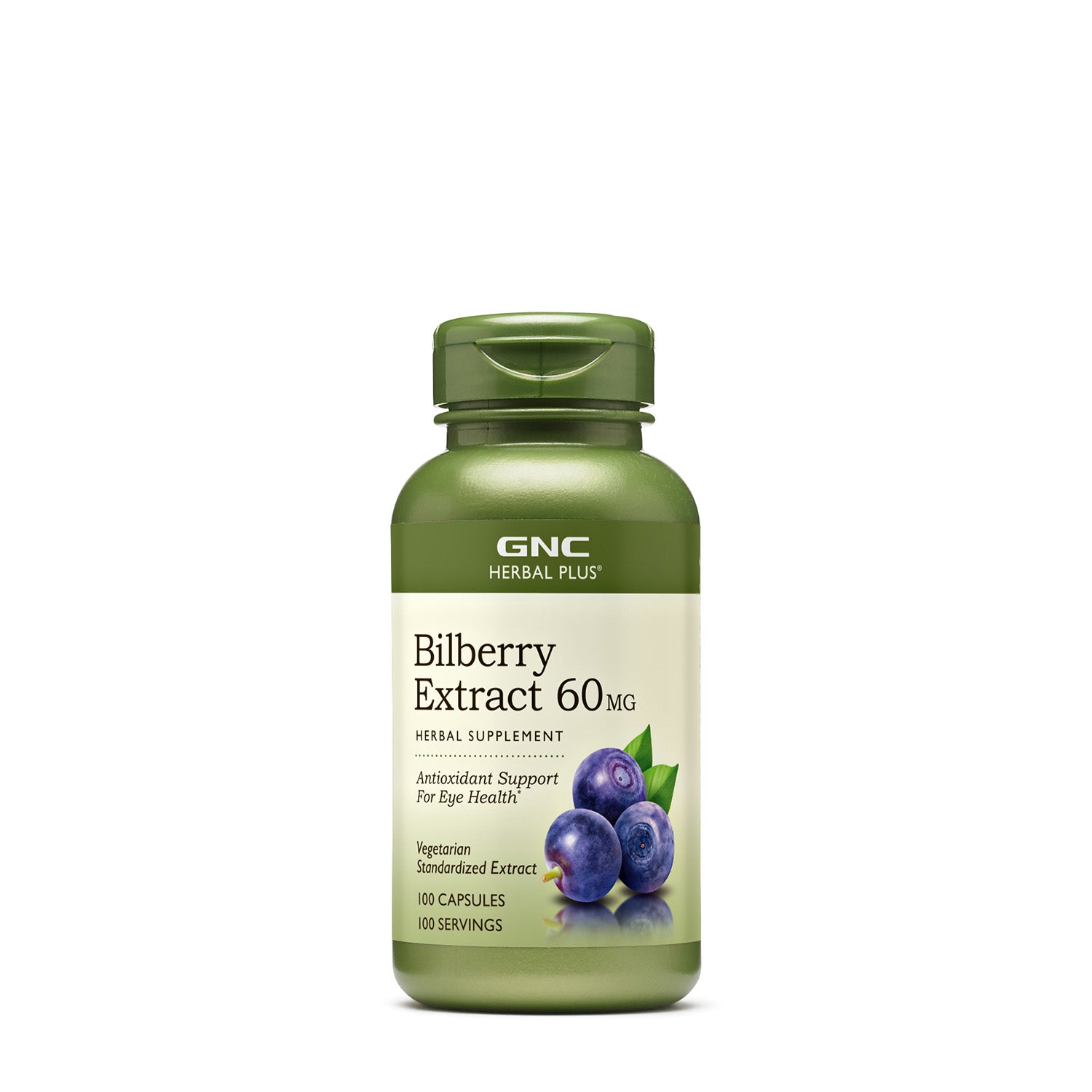 GNC Herbal Plus® Bilberry Extract 60 mg