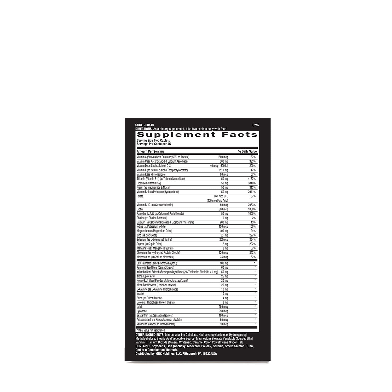 GNC Mega Men® Prostate & Virility Time-Release