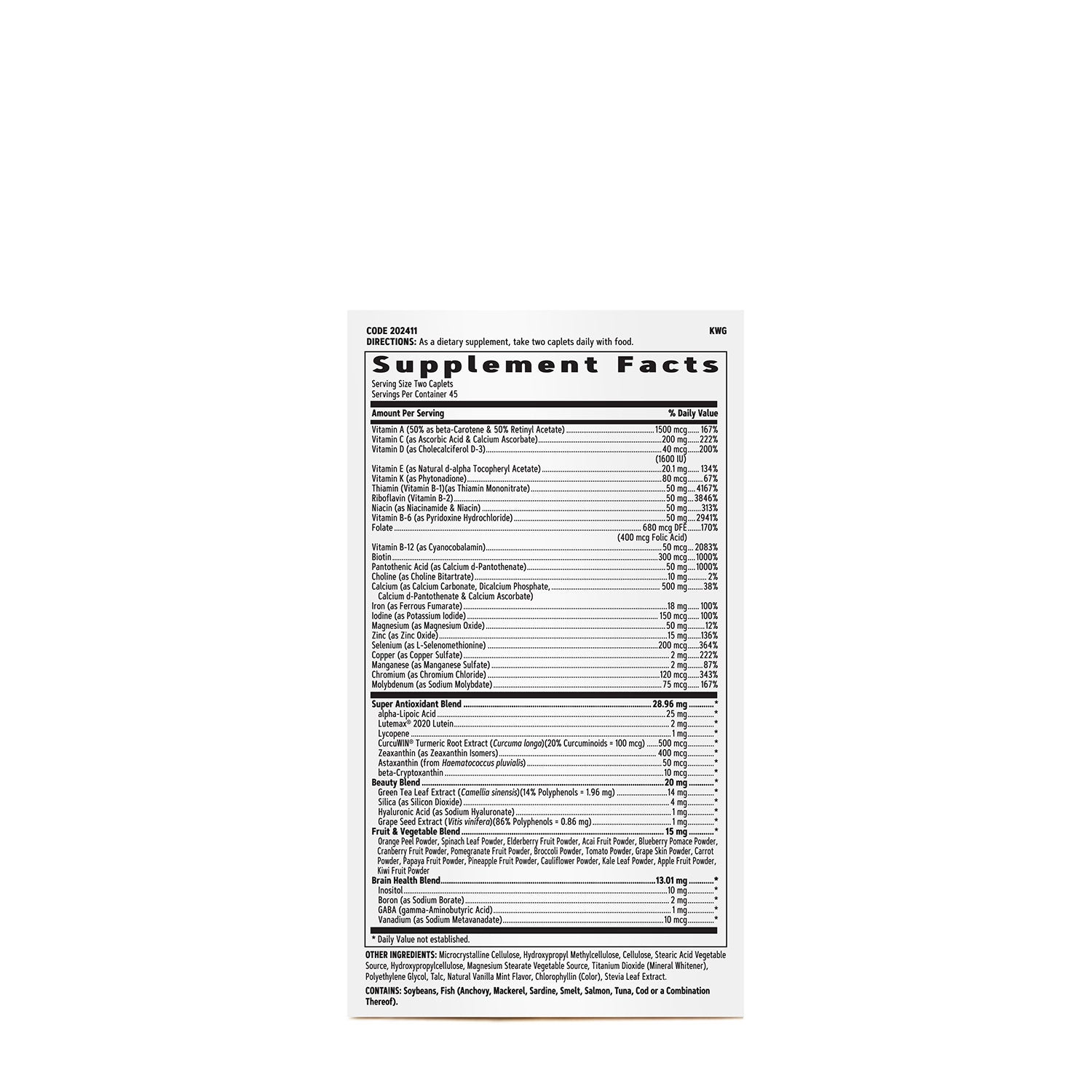 GNC Women's Multivitamin Ultra Mega