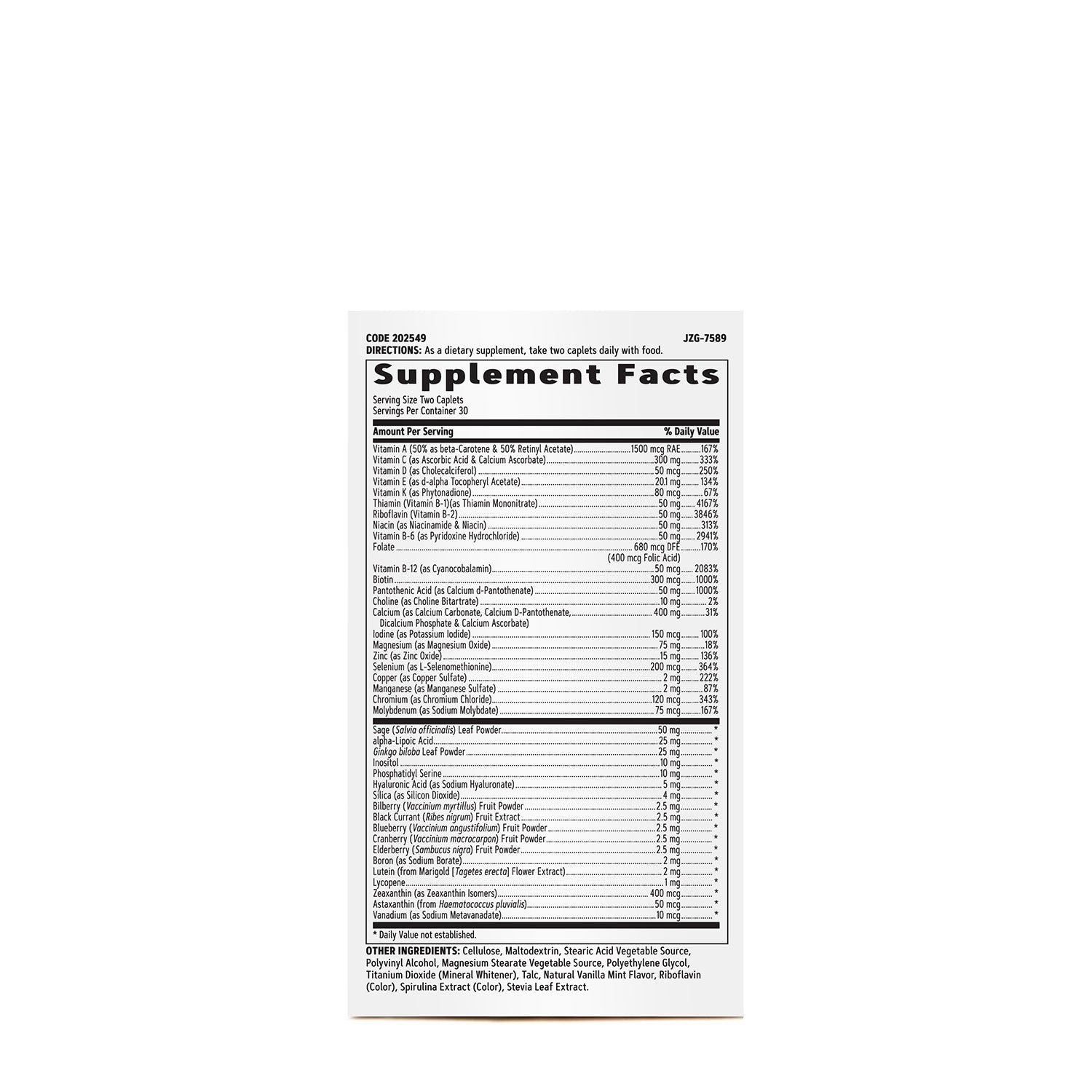 GNC Women's Multivitamin 50 Plus