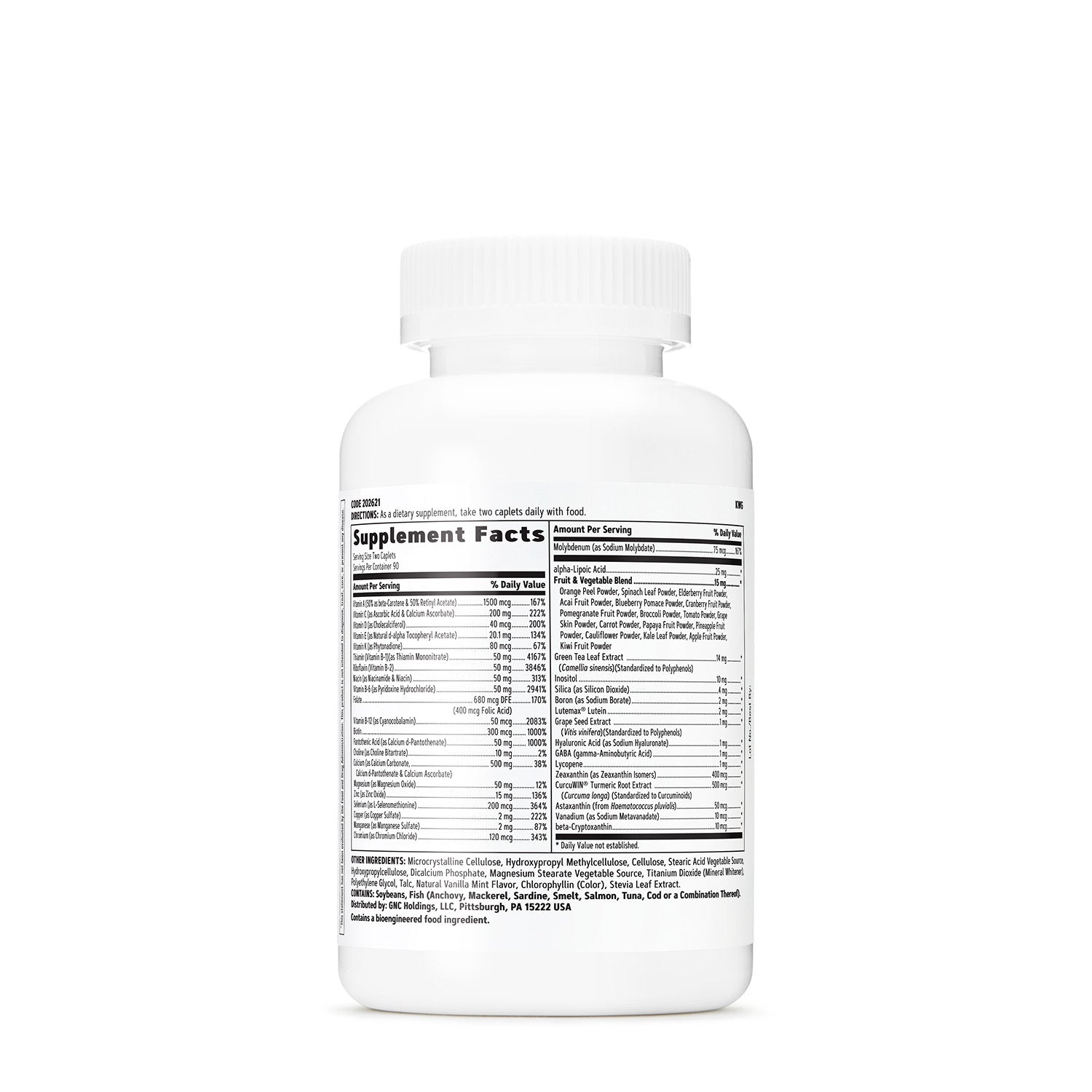 GNC Women's Multivitamin Ultra Mega without Iron