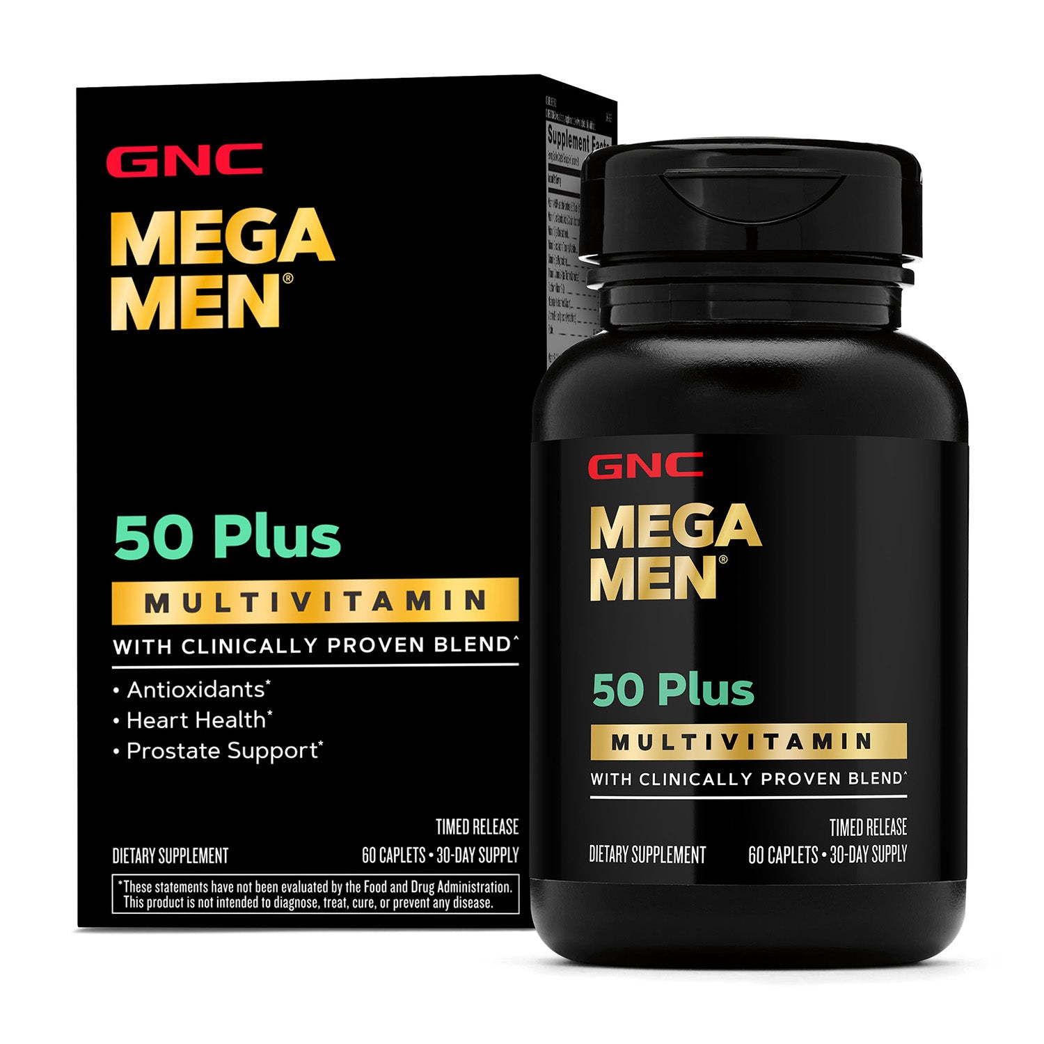 GNC Mega Men® 50 Plus Multivitamin Time-Release