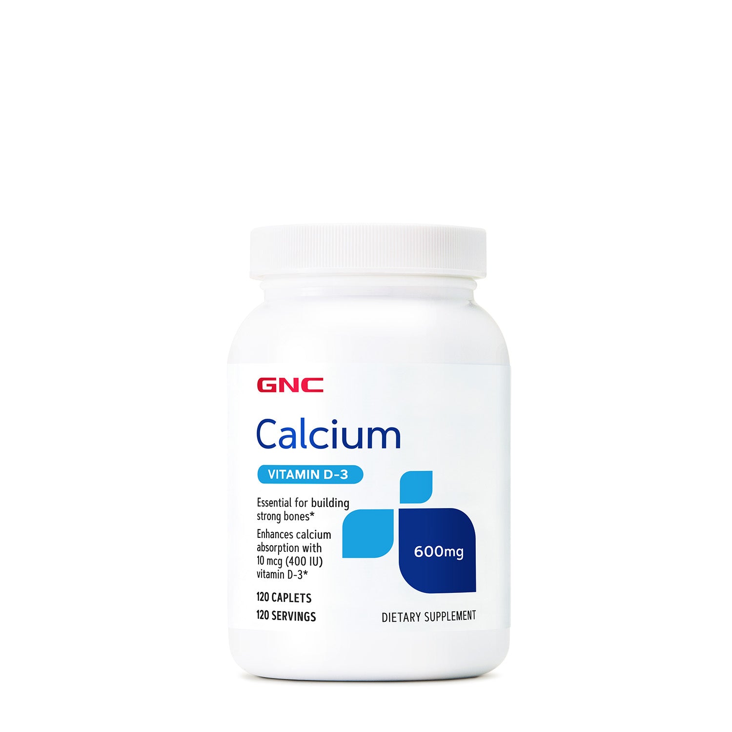 GNC Calcium Plus Vitamin D-3 600 mg