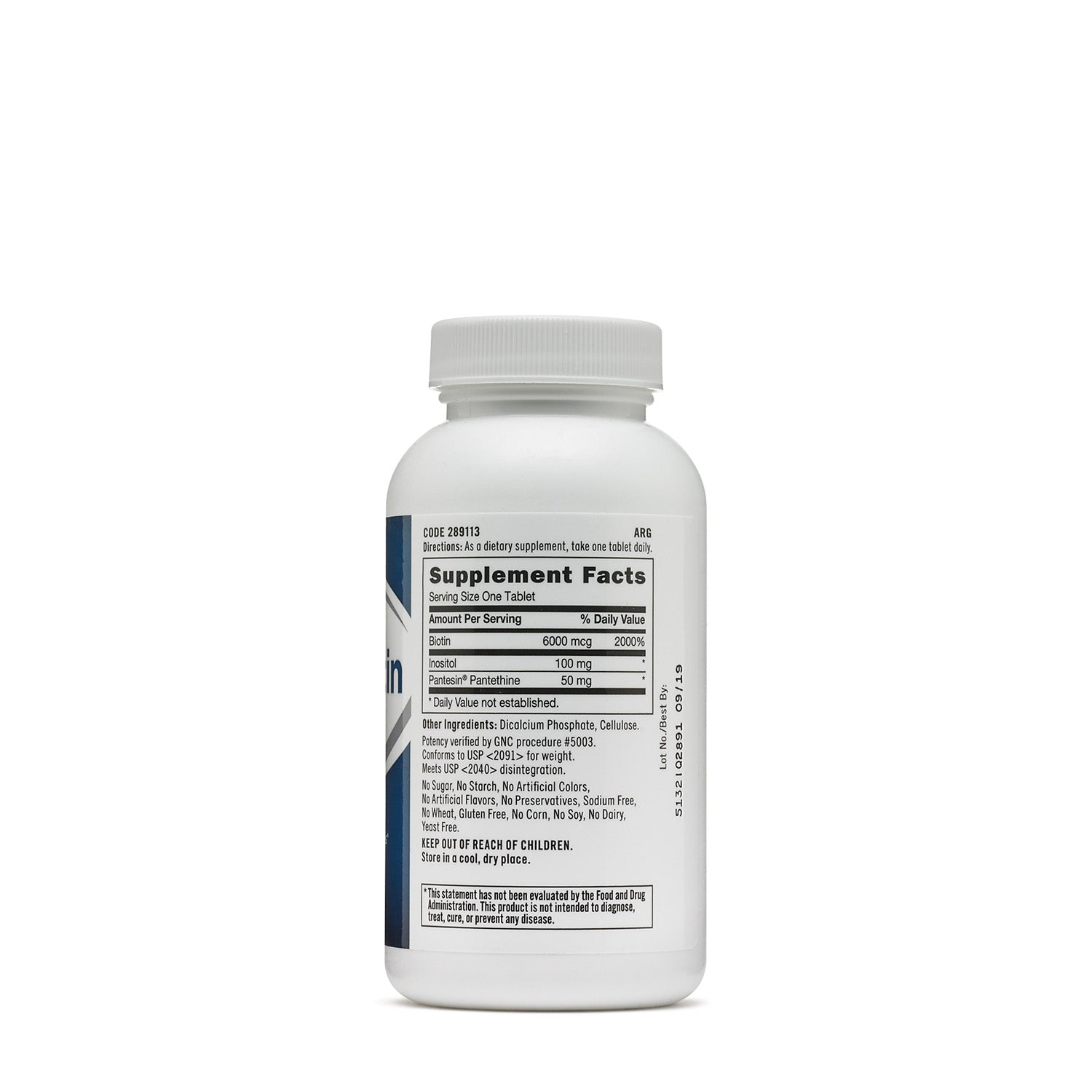 GNC Super Biotin 6000 mcg
