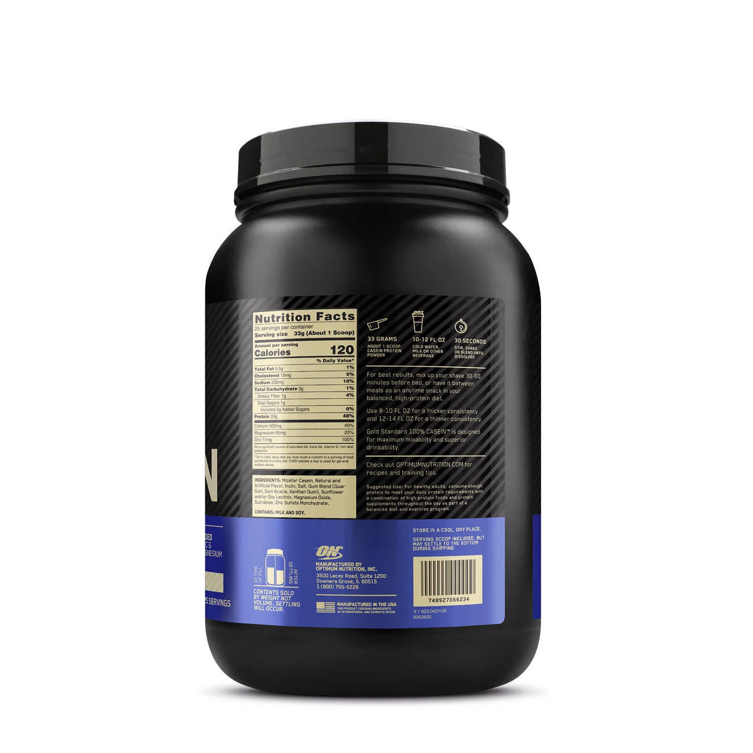 Optimum Nutrition® Gold Standard® 100% Casein