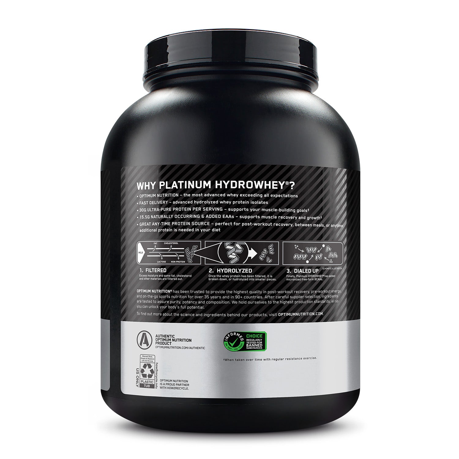 Optimum Nutrition® Platinum Hydro Whey®