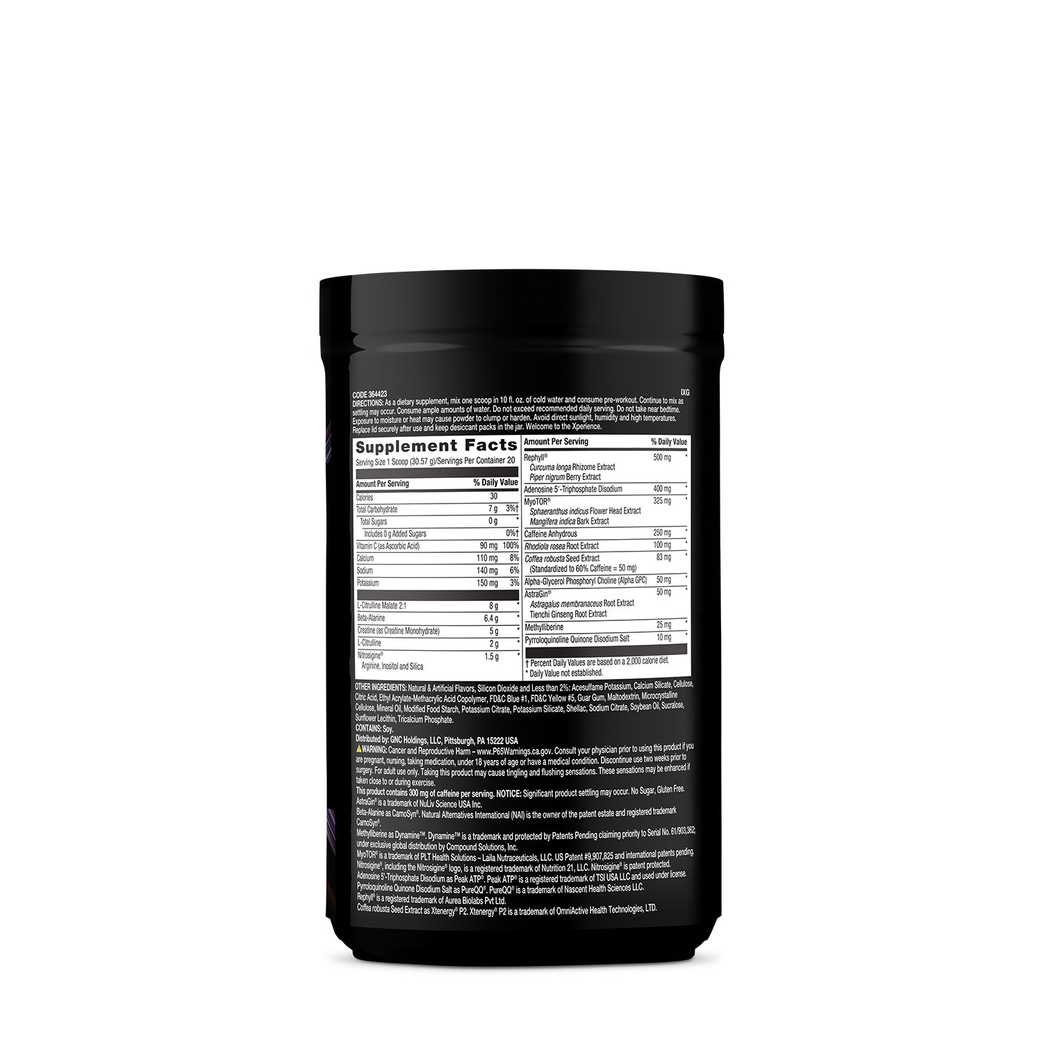 GNC Beyond Raw® Concept X Pre-Workout