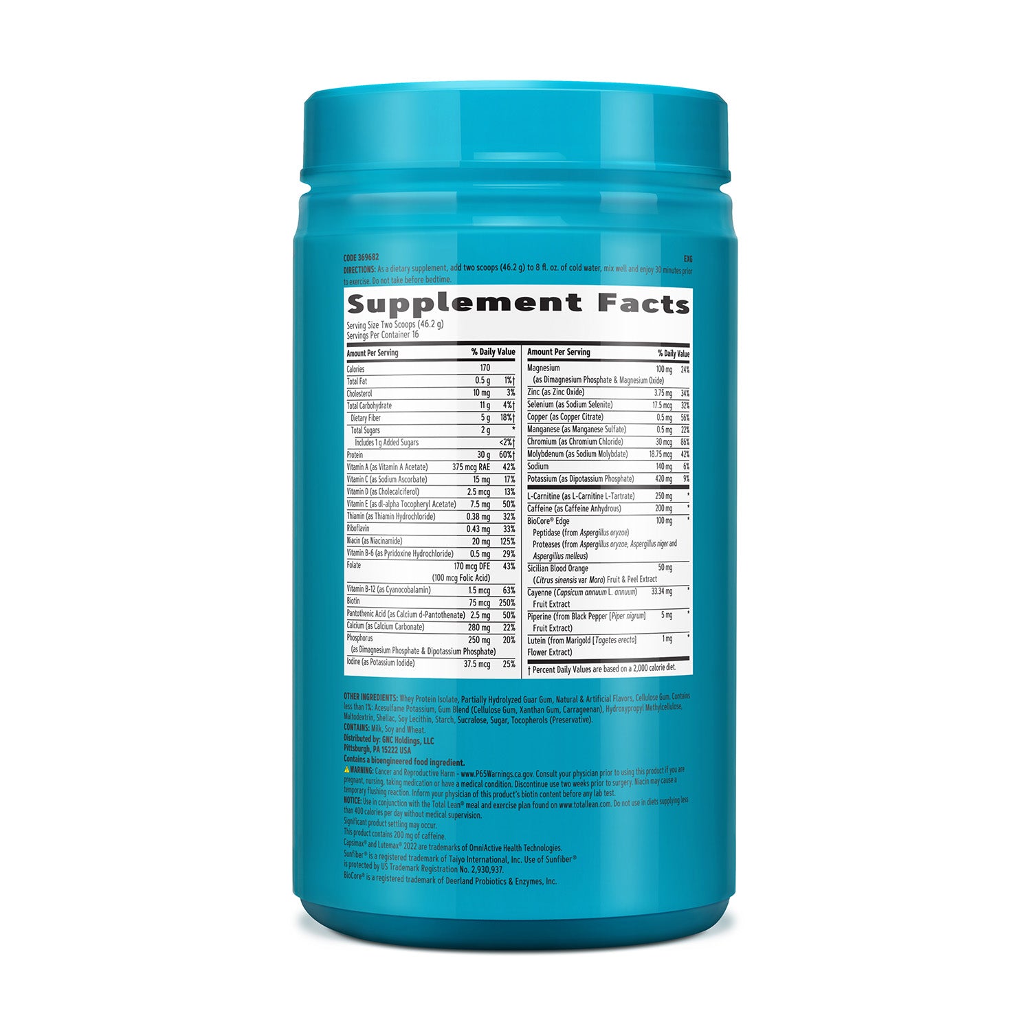 GNC Total Lean® Lean Shake™ Burn