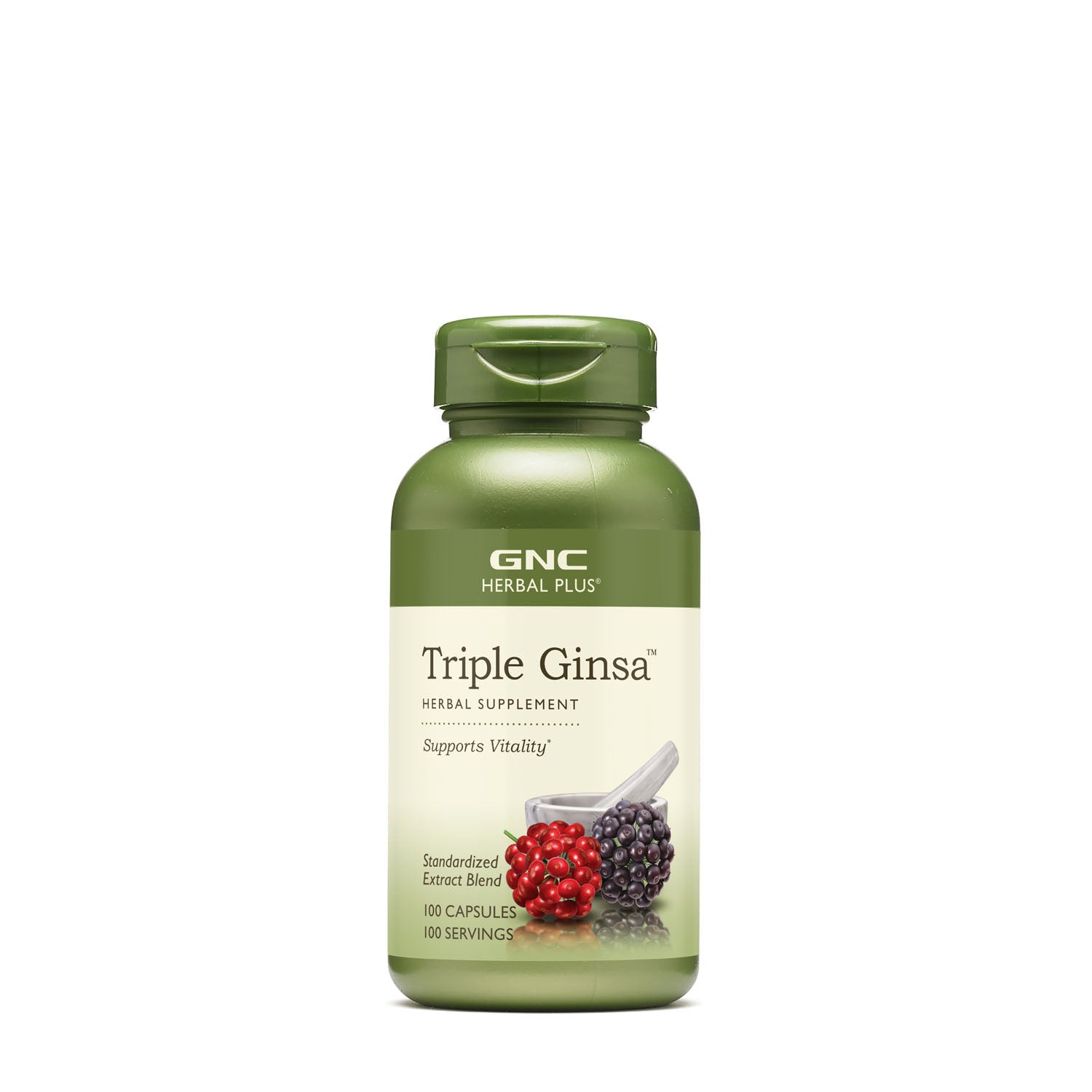GNC Herbal Plus® Triple Ginseng