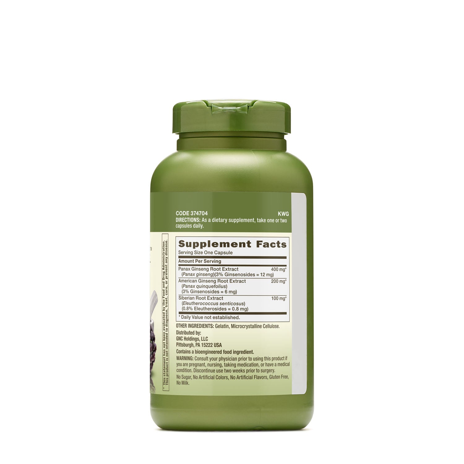 GNC Herbal Plus® Triple Ginsa