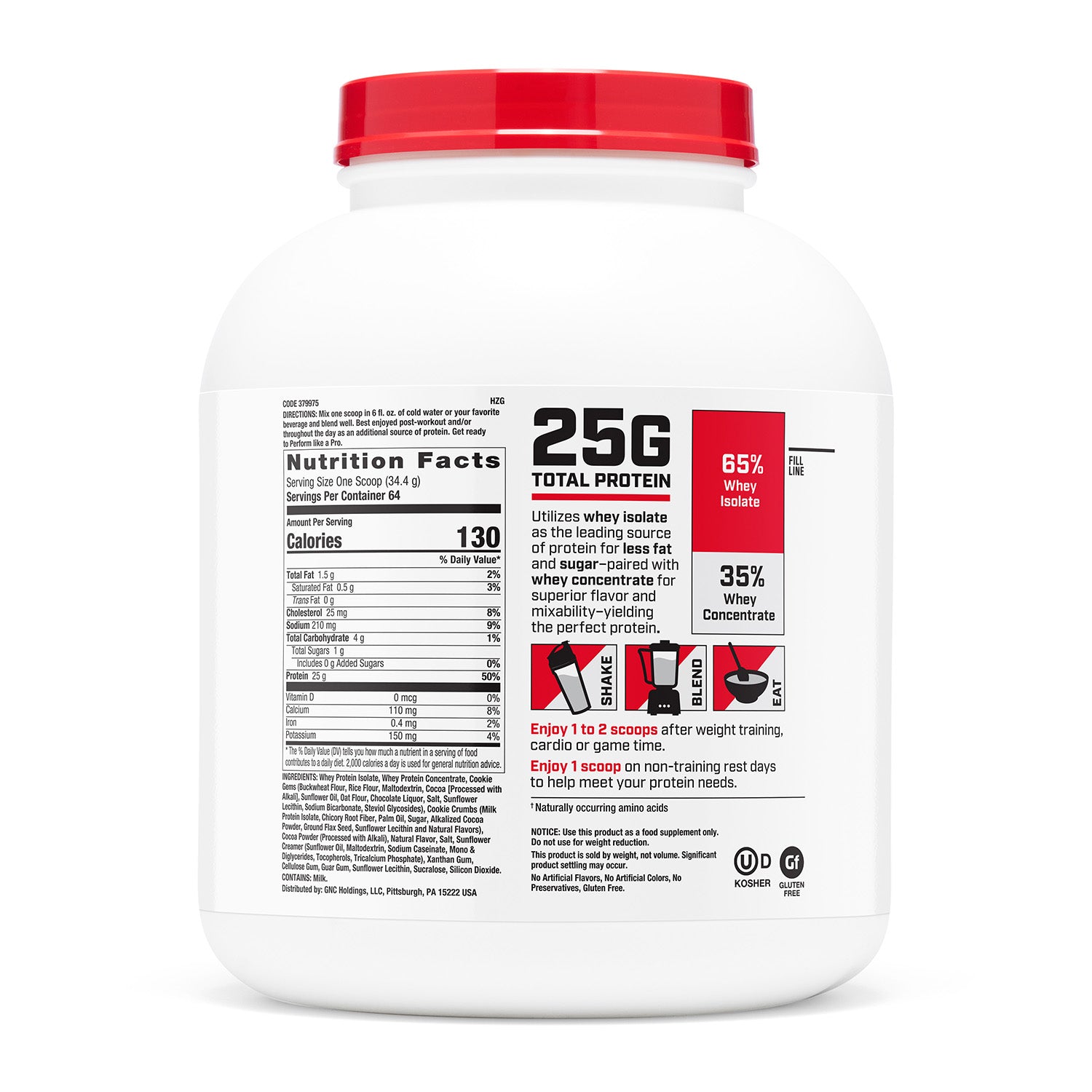 GNC Pro Performance® 2.0 100% Whey