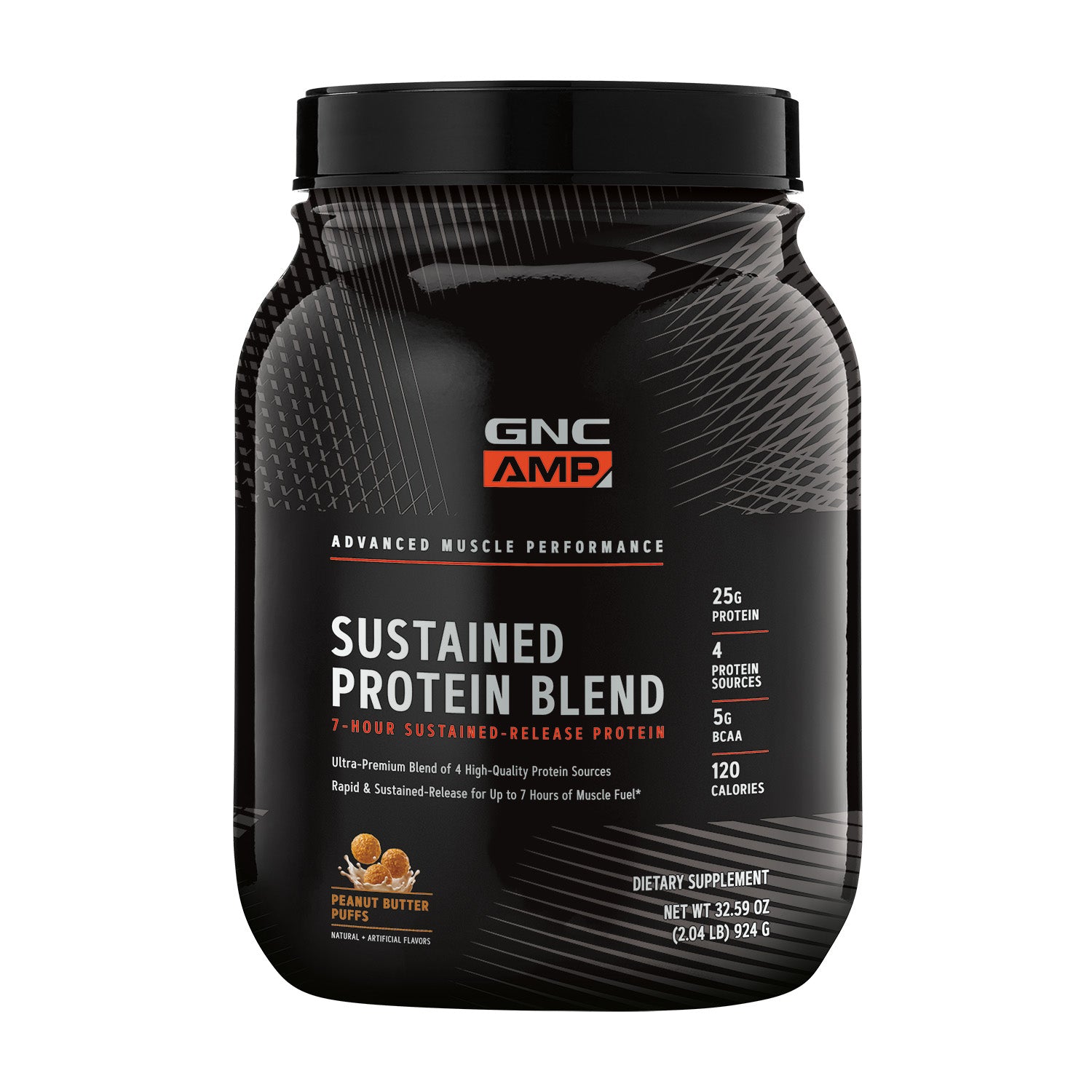 GNC AMP® Sustained Protein Blend