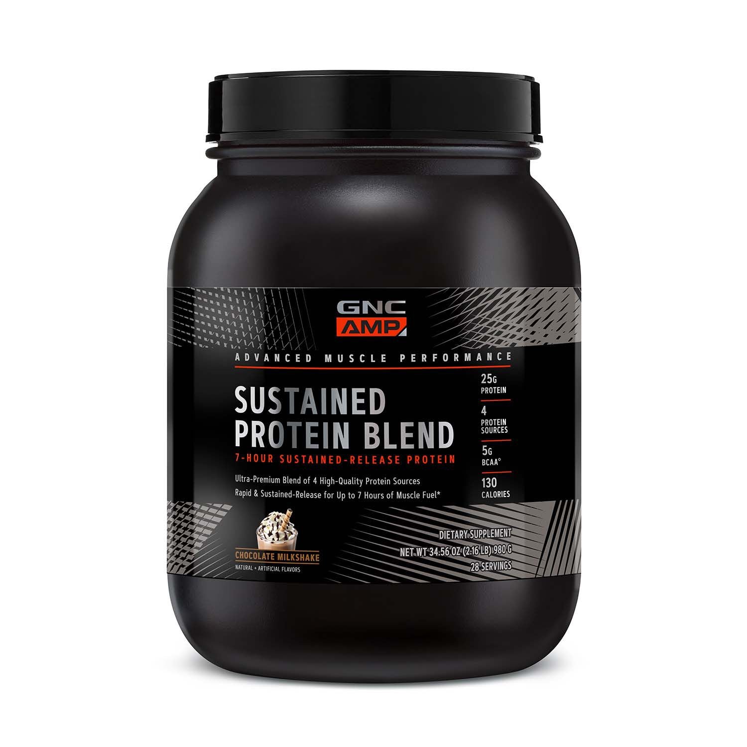 GNC AMP® Sustained Protein Blend