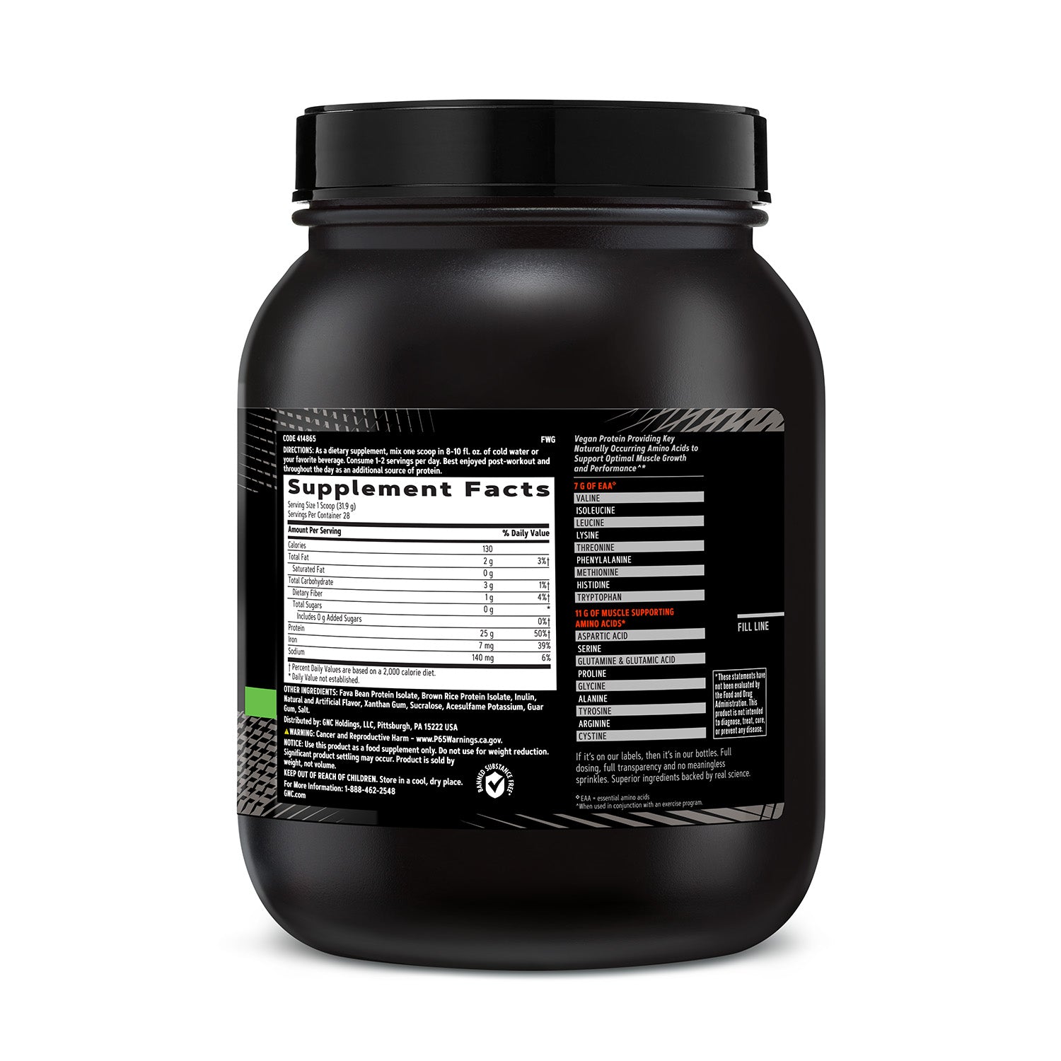 GNC AMP® Plant Isolate Protein