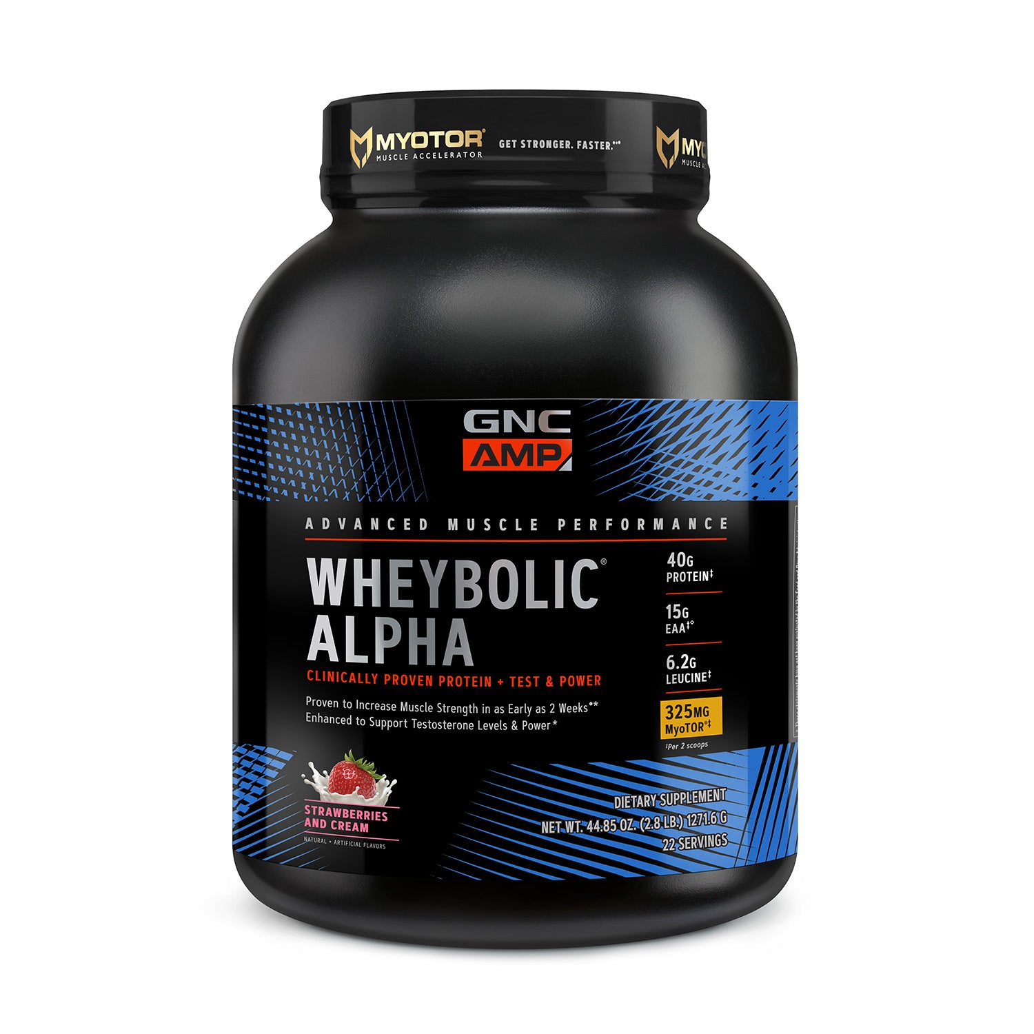 GNC AMP® Wheybolic™ Alpha with MyoTOR®