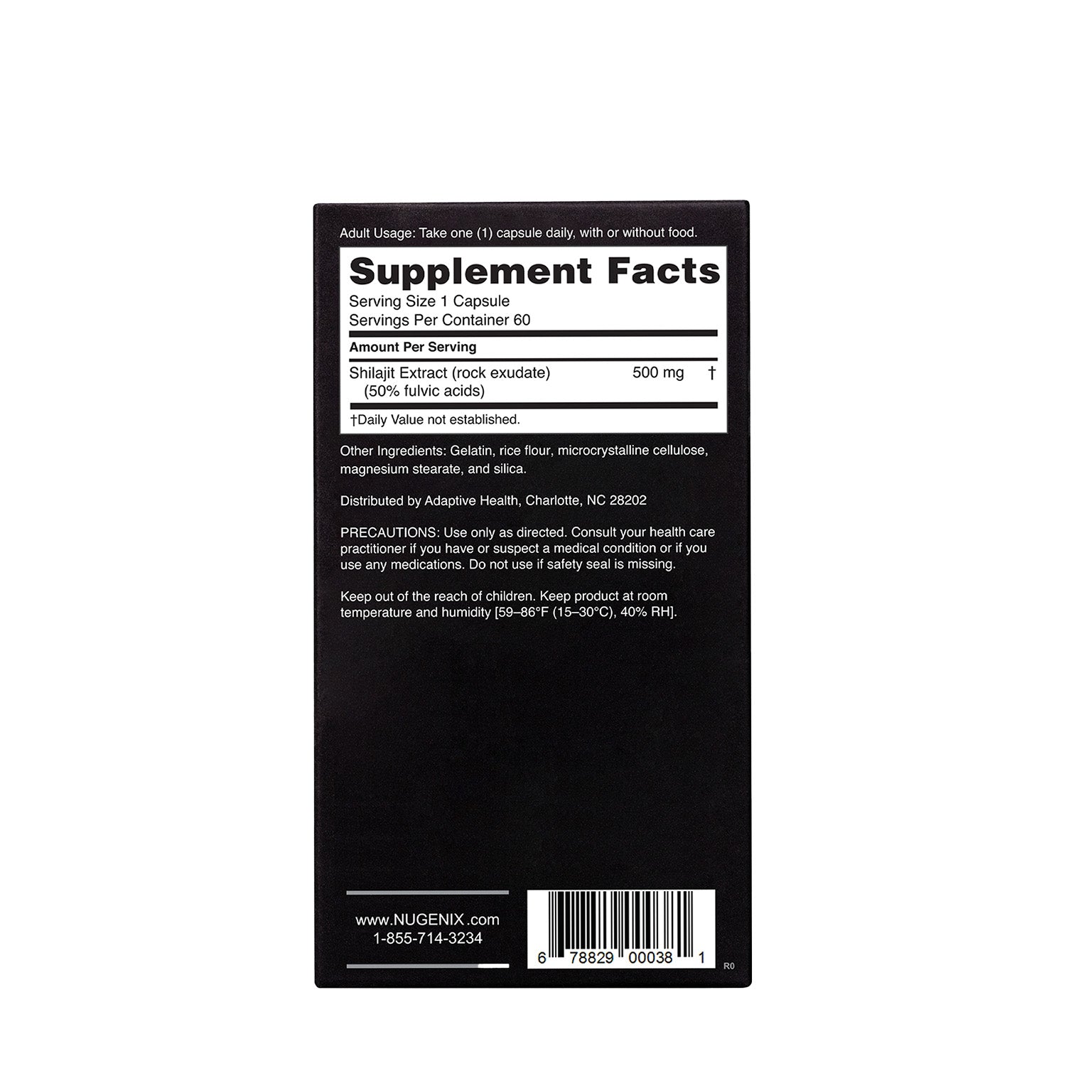 Nugenix® Shilajit 500 mg