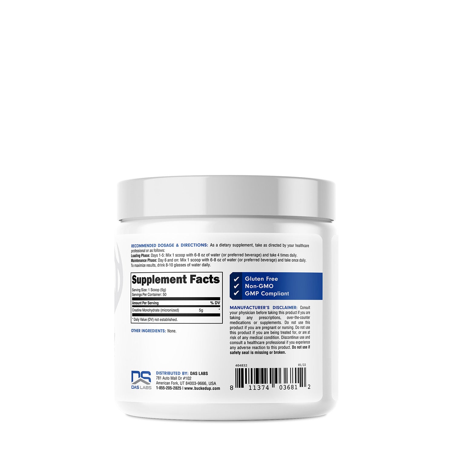 Bucked Up® Creatine Monohydrate 5000 mg