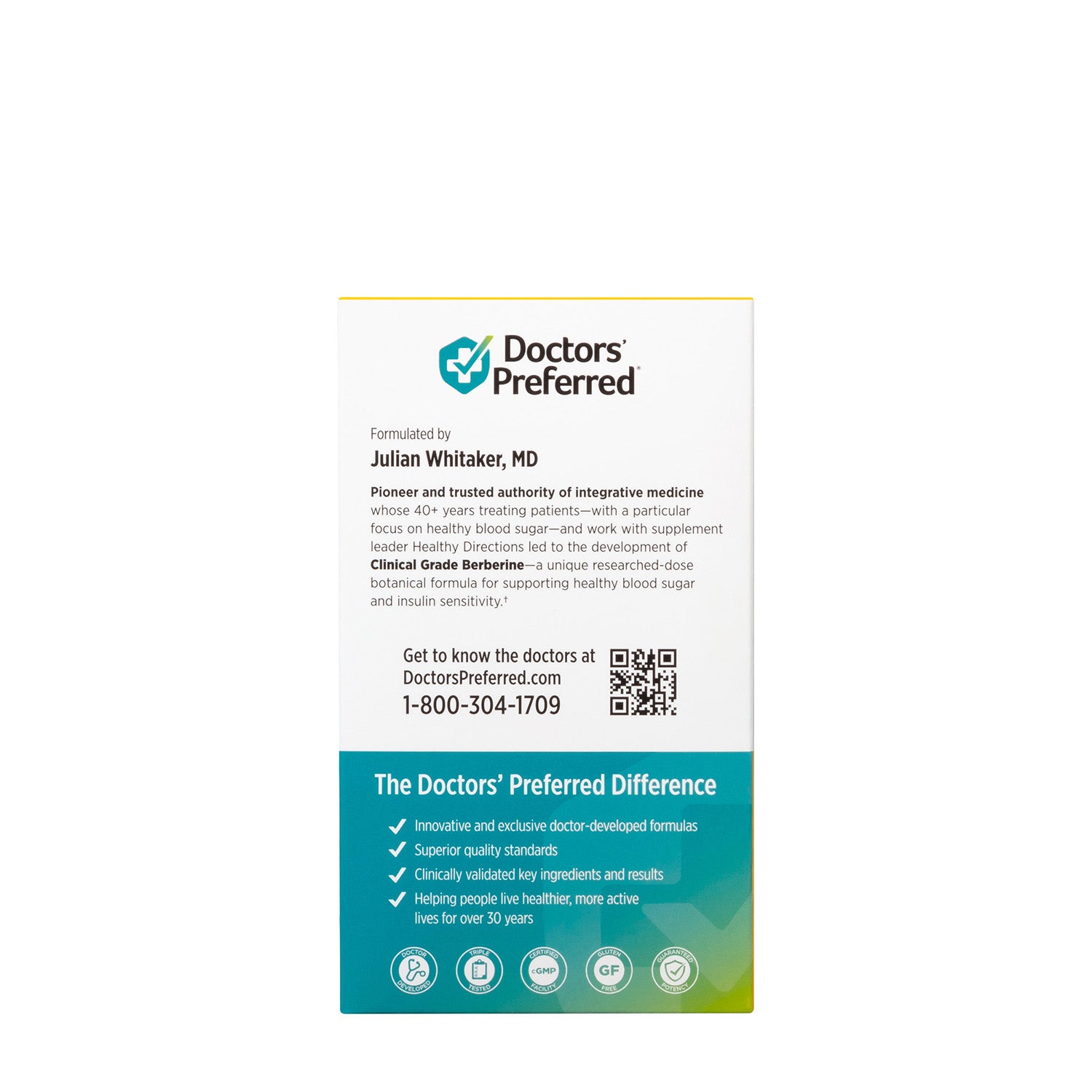 Doctors' Preferred® Berberine Clinical Grade