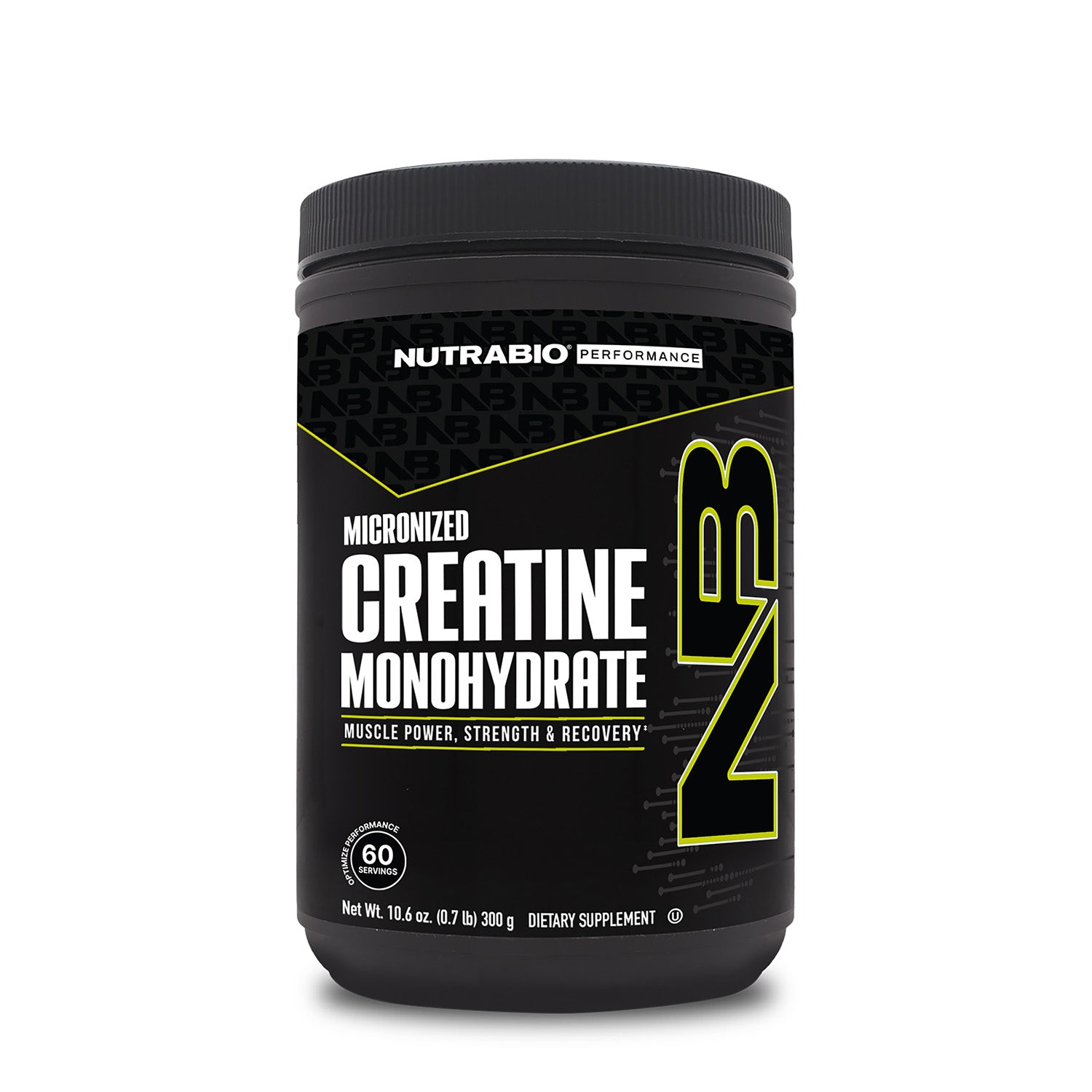 NutraBio® Creatine Monohydrate