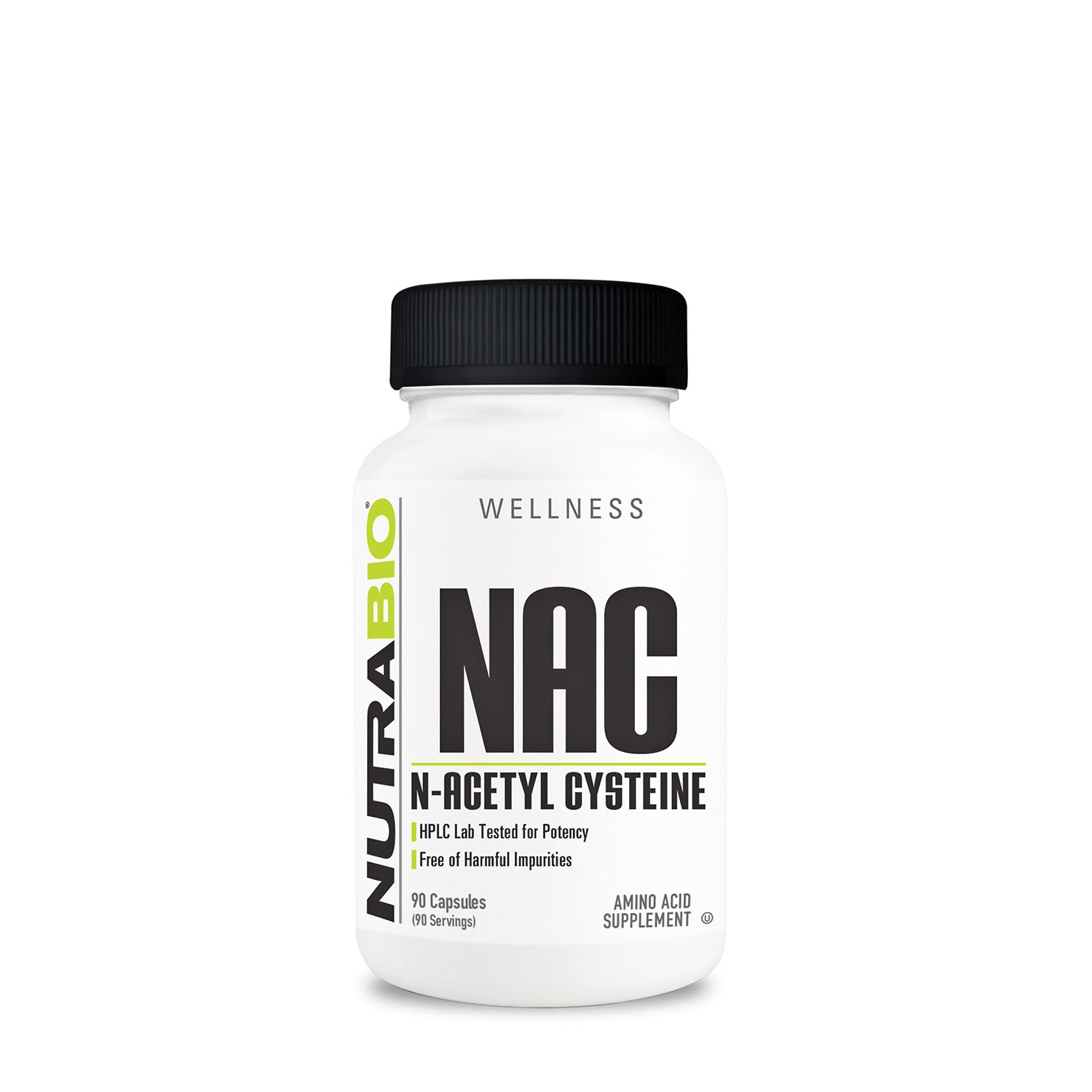 NutraBio® N-Acetyl Cysteine 600 mg