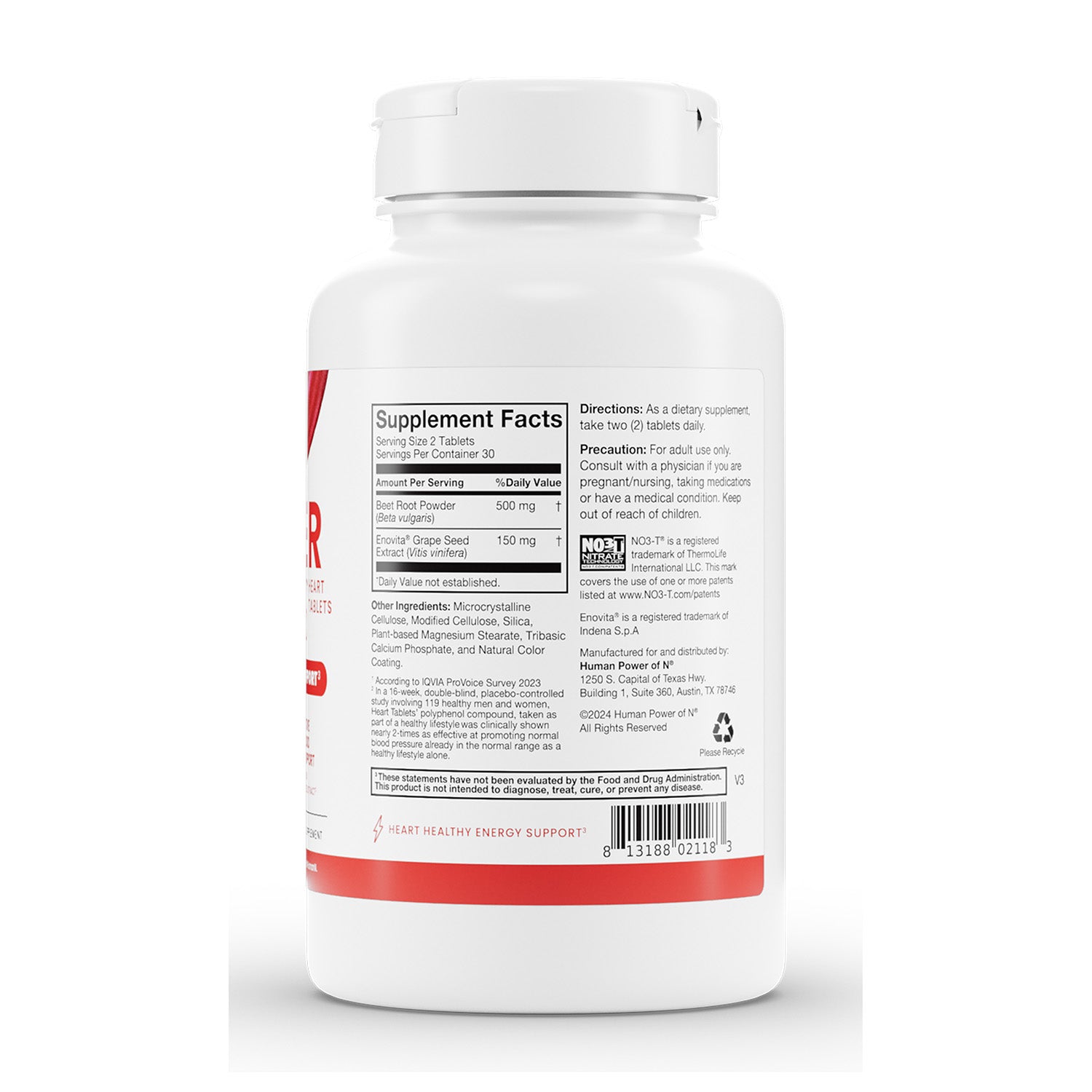 HumanN® SuperBeets® Heart Tablets