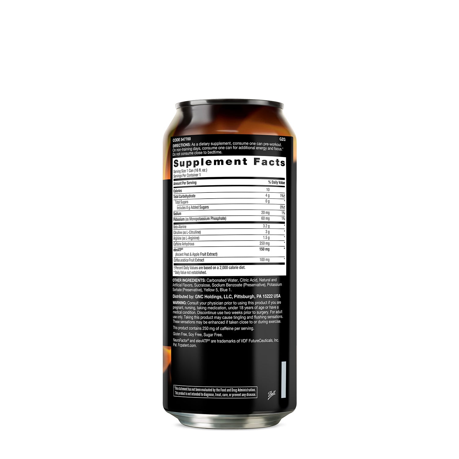 GNC Beyond Raw® LIT™ OTG Pre-Workout