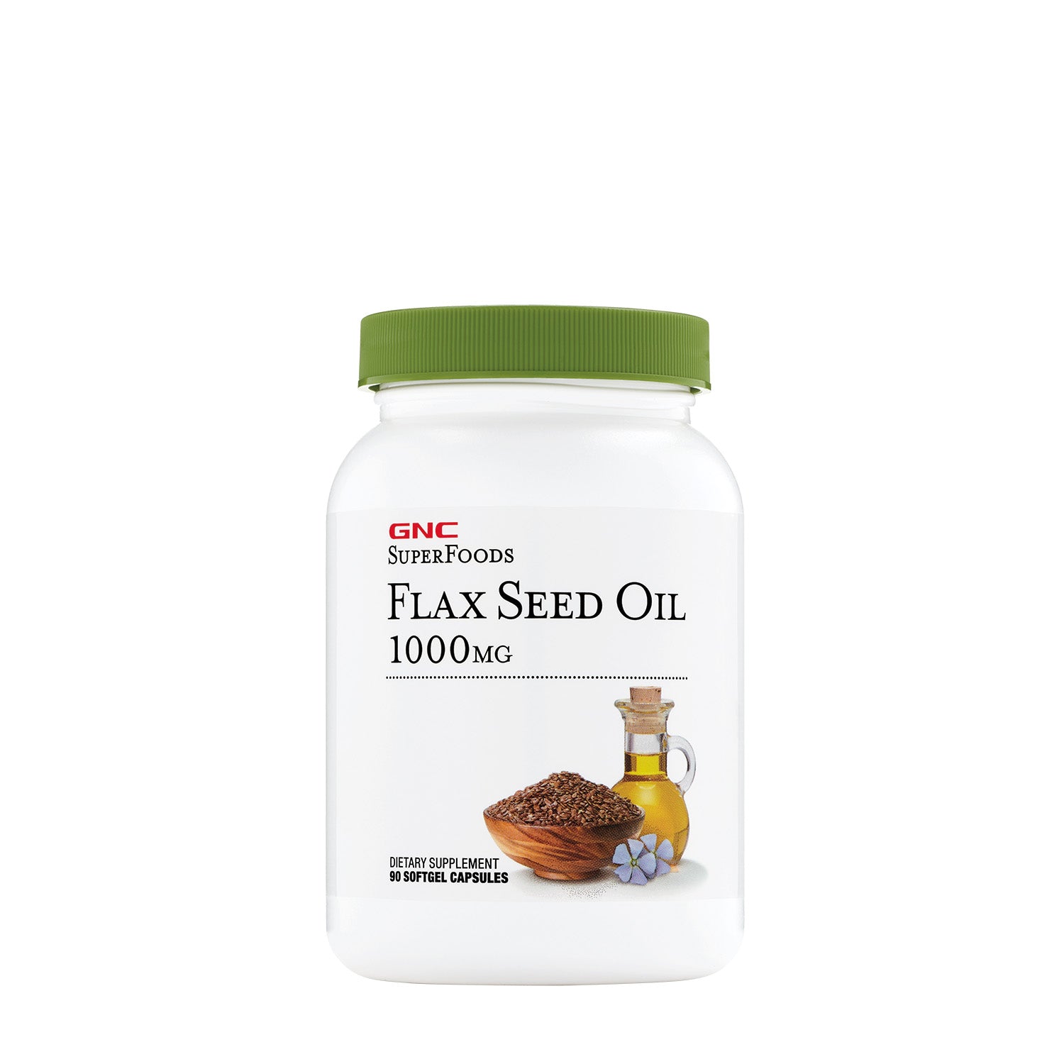 GNC SuperFoods Flax Seed Oil 1000 mg