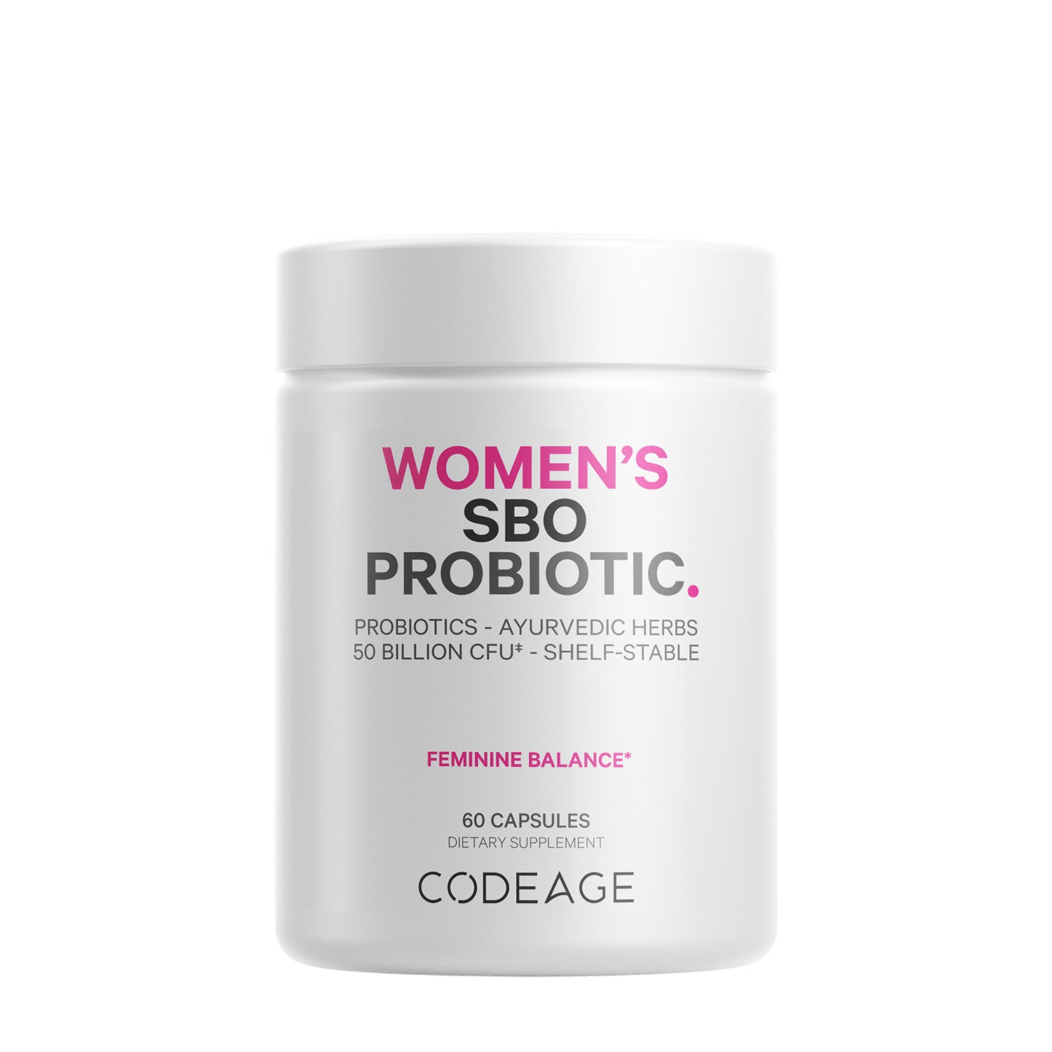 Codeage Women's SBO Probiotic 50 Billion CFU
