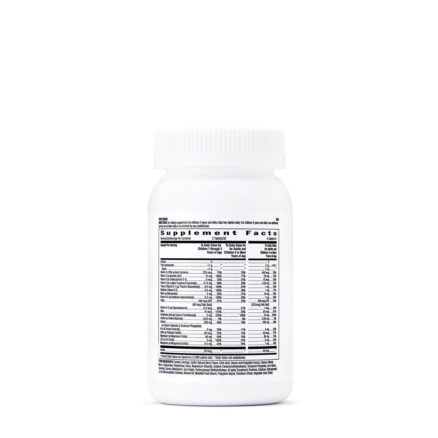 GNC Milestones® Kids Chewable Multivitamin