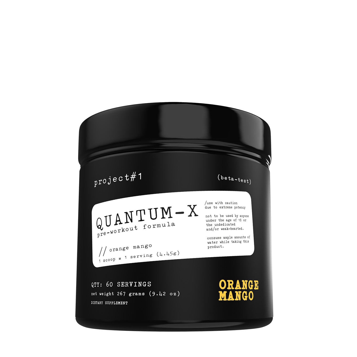 Project#1 Quantum-X Pre-Workout