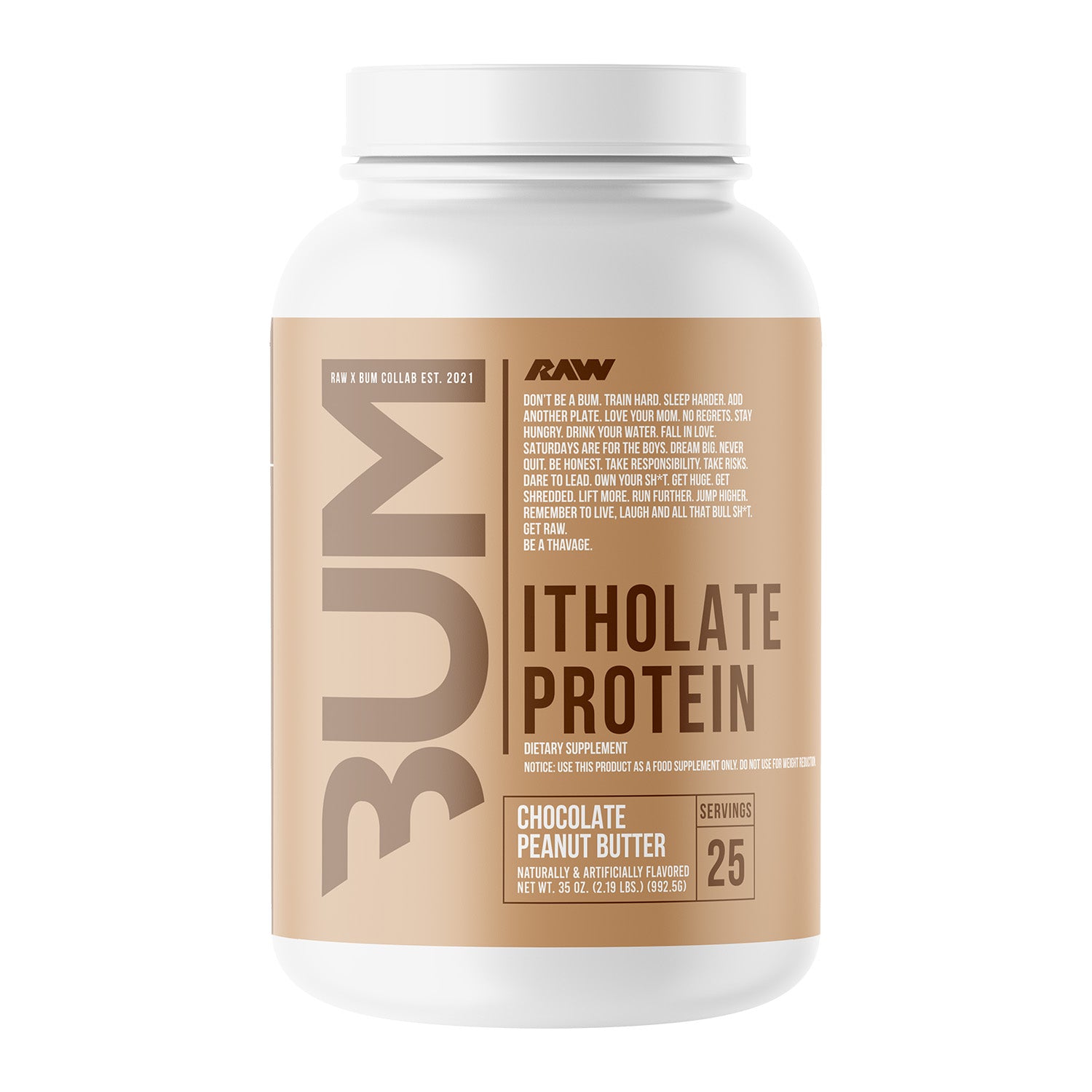 RAW Nutrition BUM Itholate Protein
